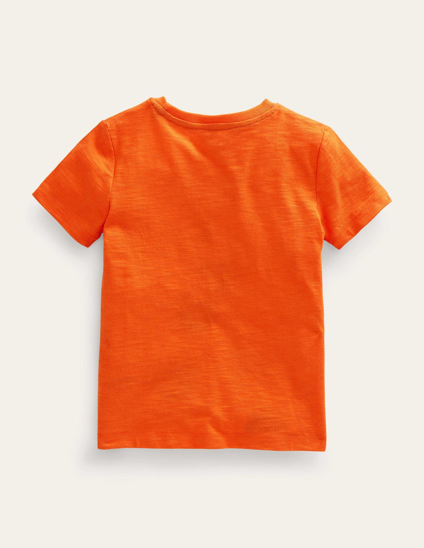 Chain Stitch T-shirt-Fire Opal Octopus