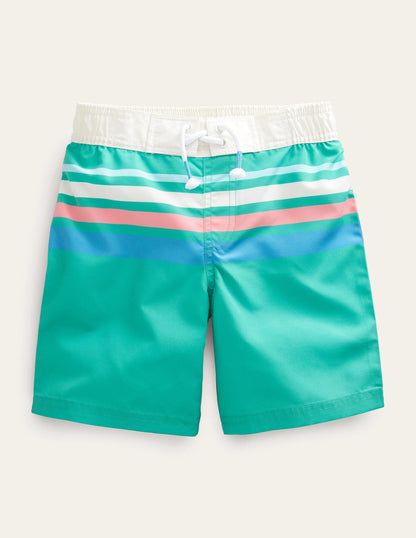 Board Shorts-Tropical Green-1