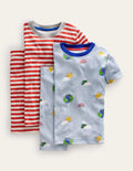 Snug Twin Pack Short Pyjamas-Weather