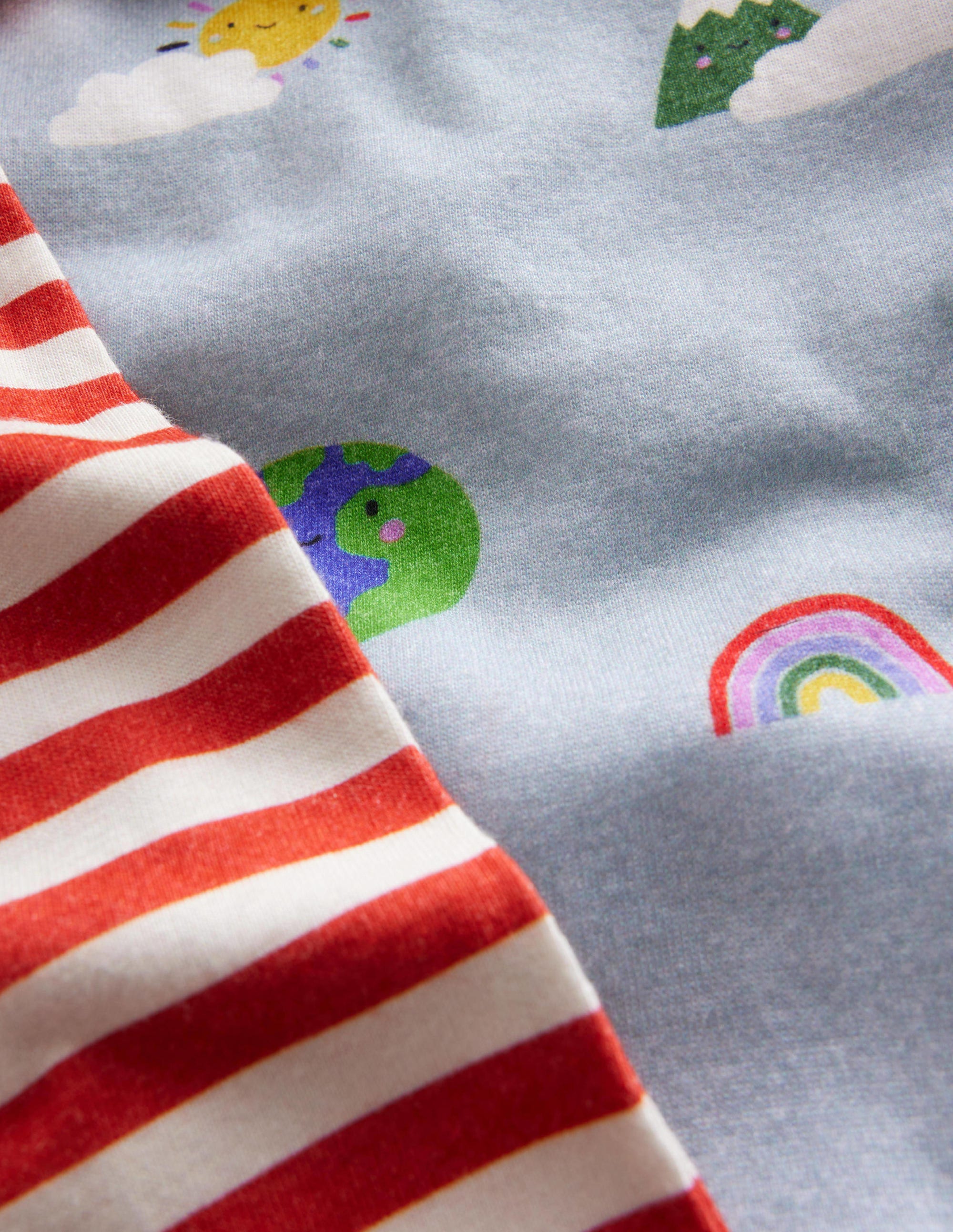 Snug Twin Pack Short Pyjamas-Weather - Image 3