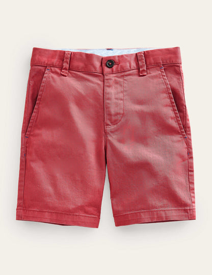 Classic Chino Shorts-Washed Cherry Tomato-1