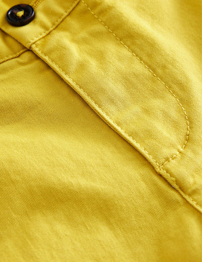 Classic Chino Shorts-Sweetcorn Yellow-3