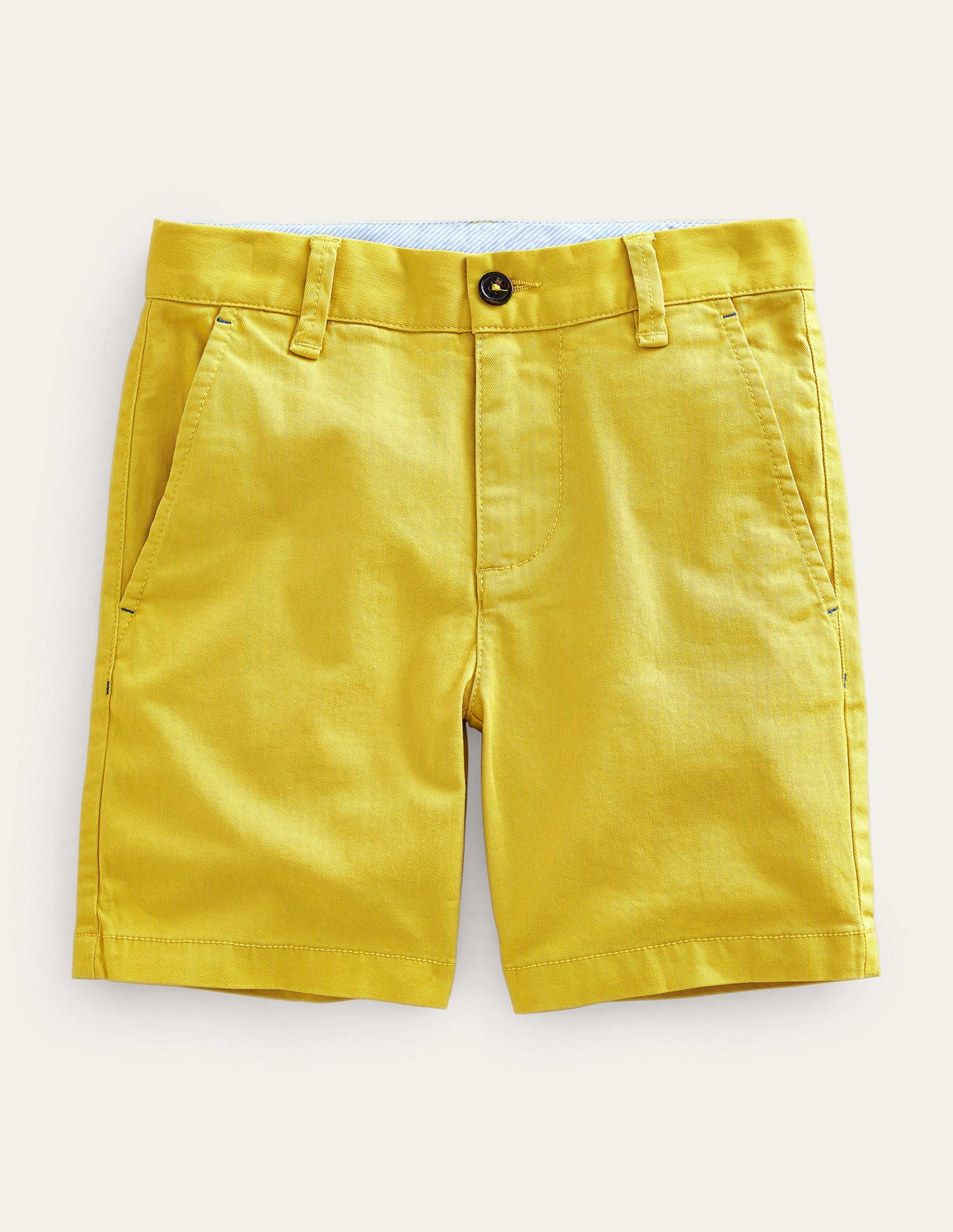 Classic Chino Shorts-Sweetcorn Yellow-1