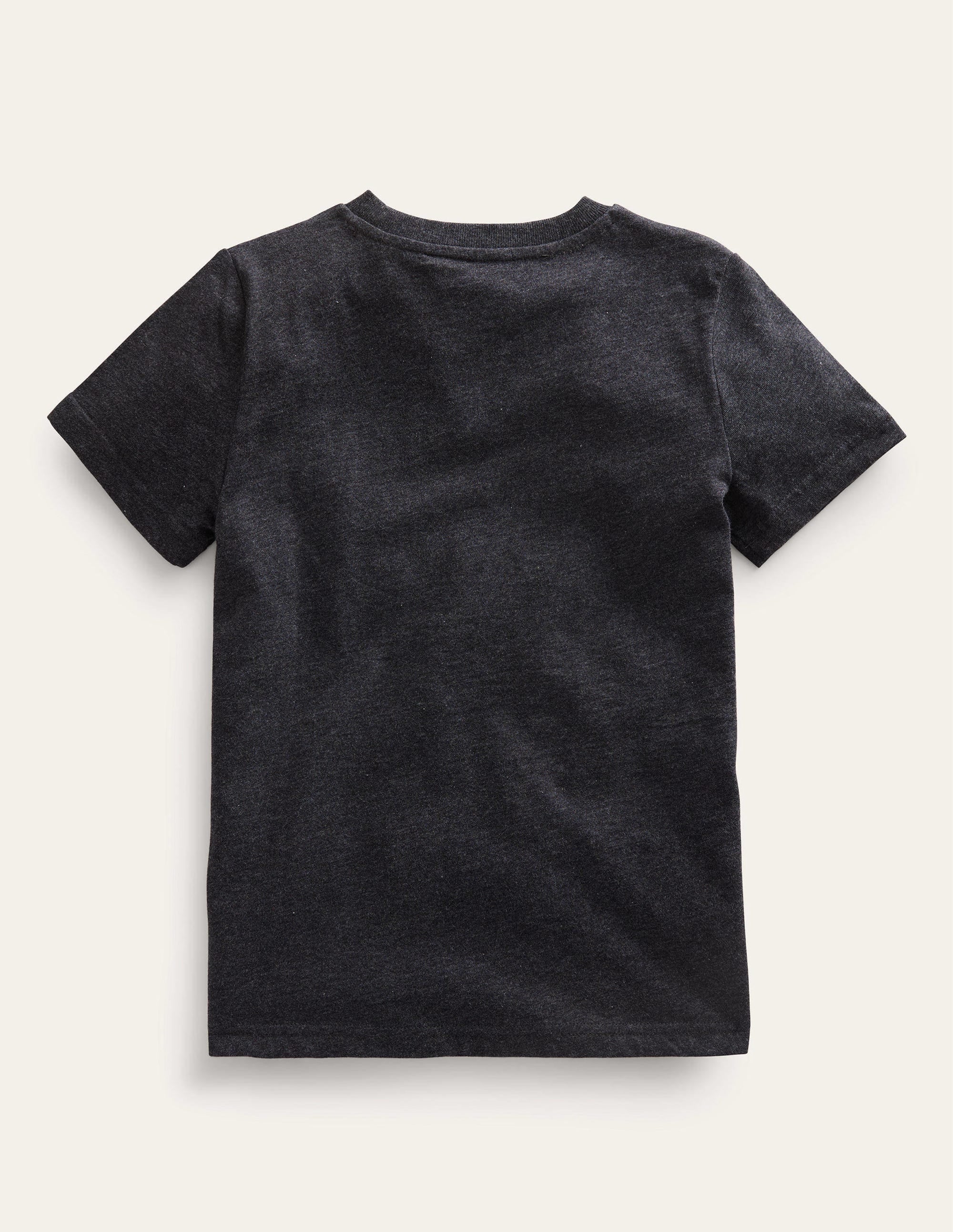 GITD Printed T-shirt-Grey - Image 2