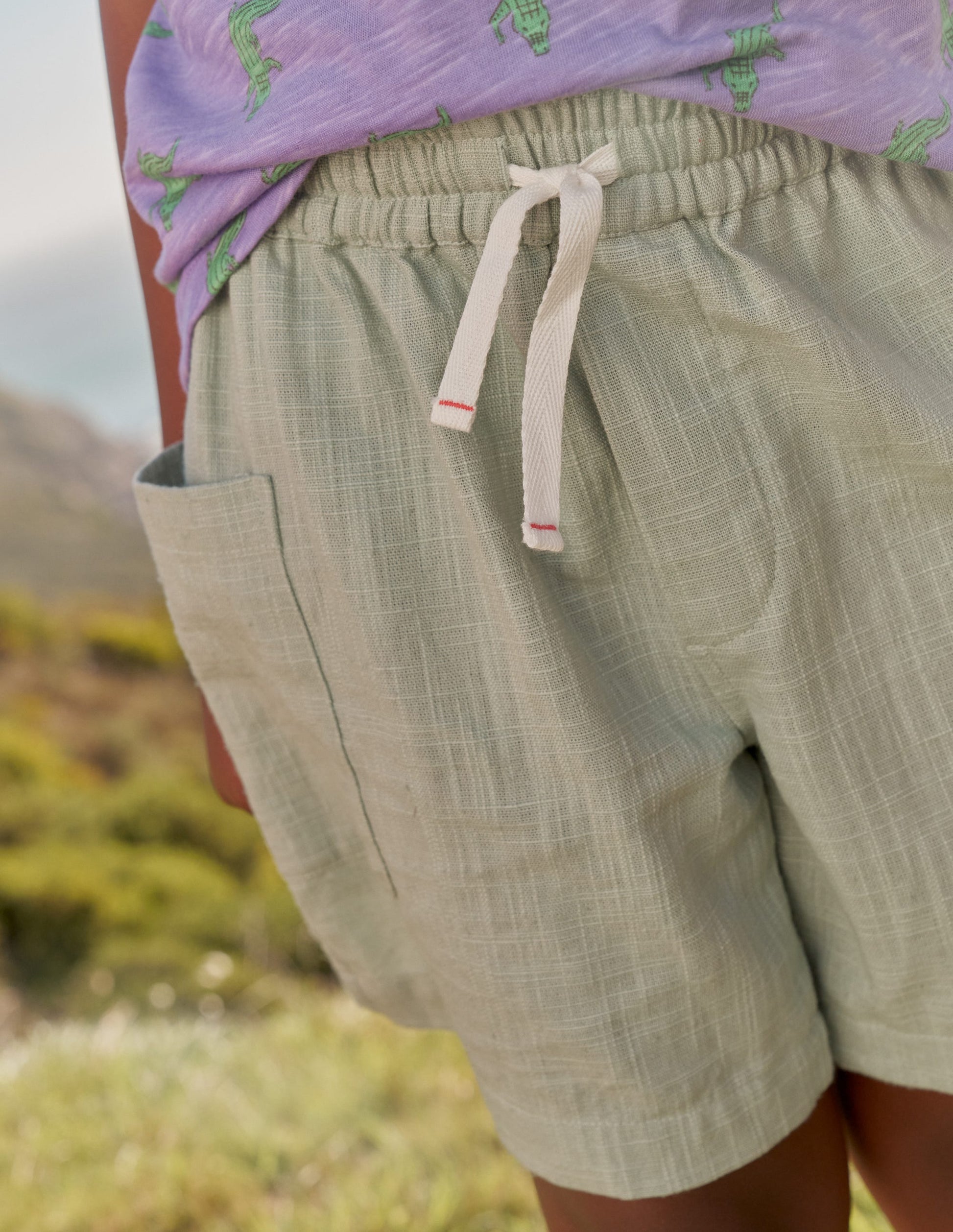Pocket Shorts-Eau De Nil-5