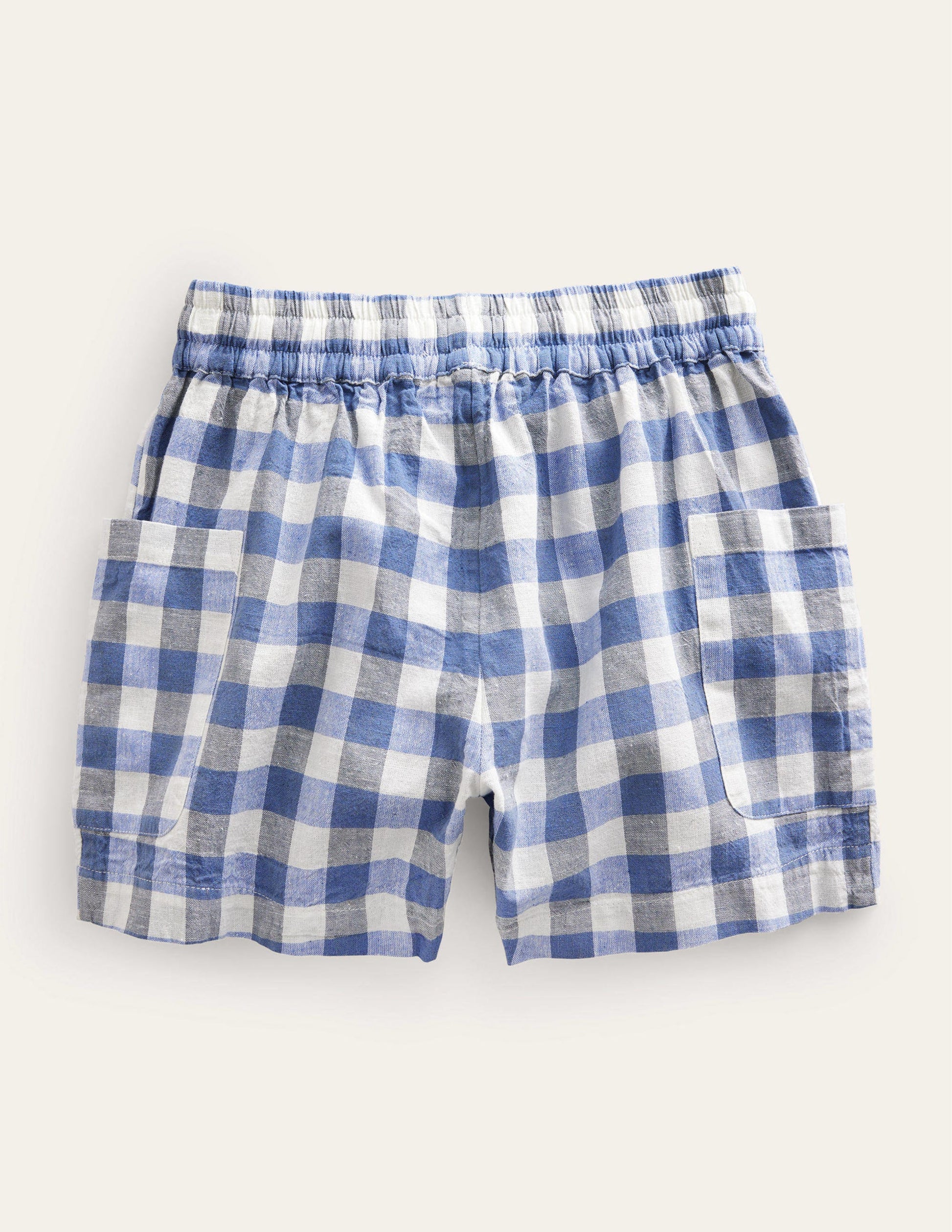Pocket Shorts-Delft Gingham-2