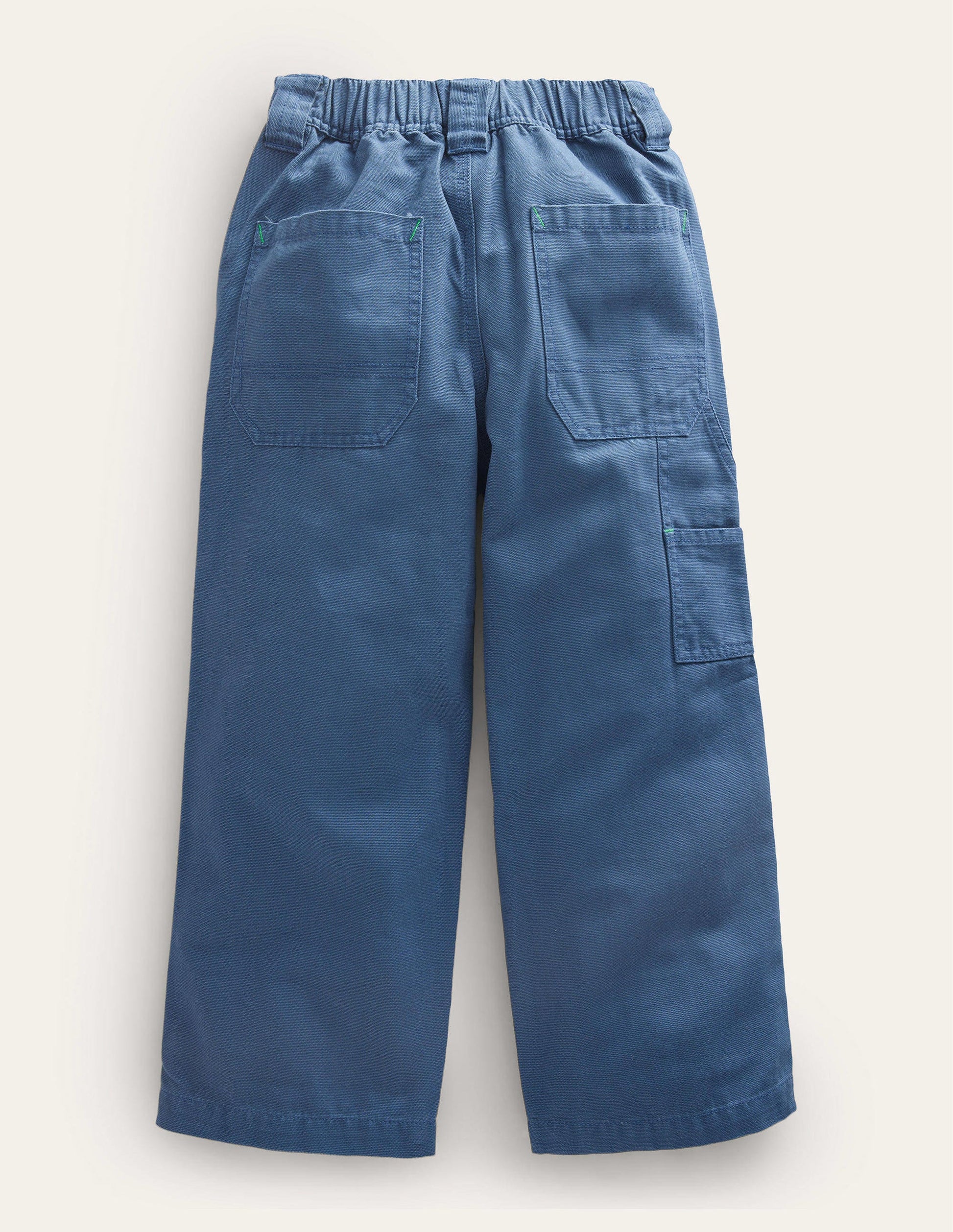 Canvas Trousers-Robot Blue-2