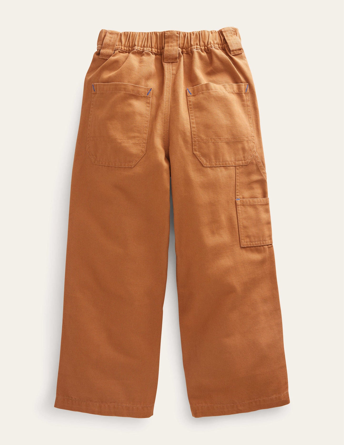 Canvas Trousers-Butterscotch Brown