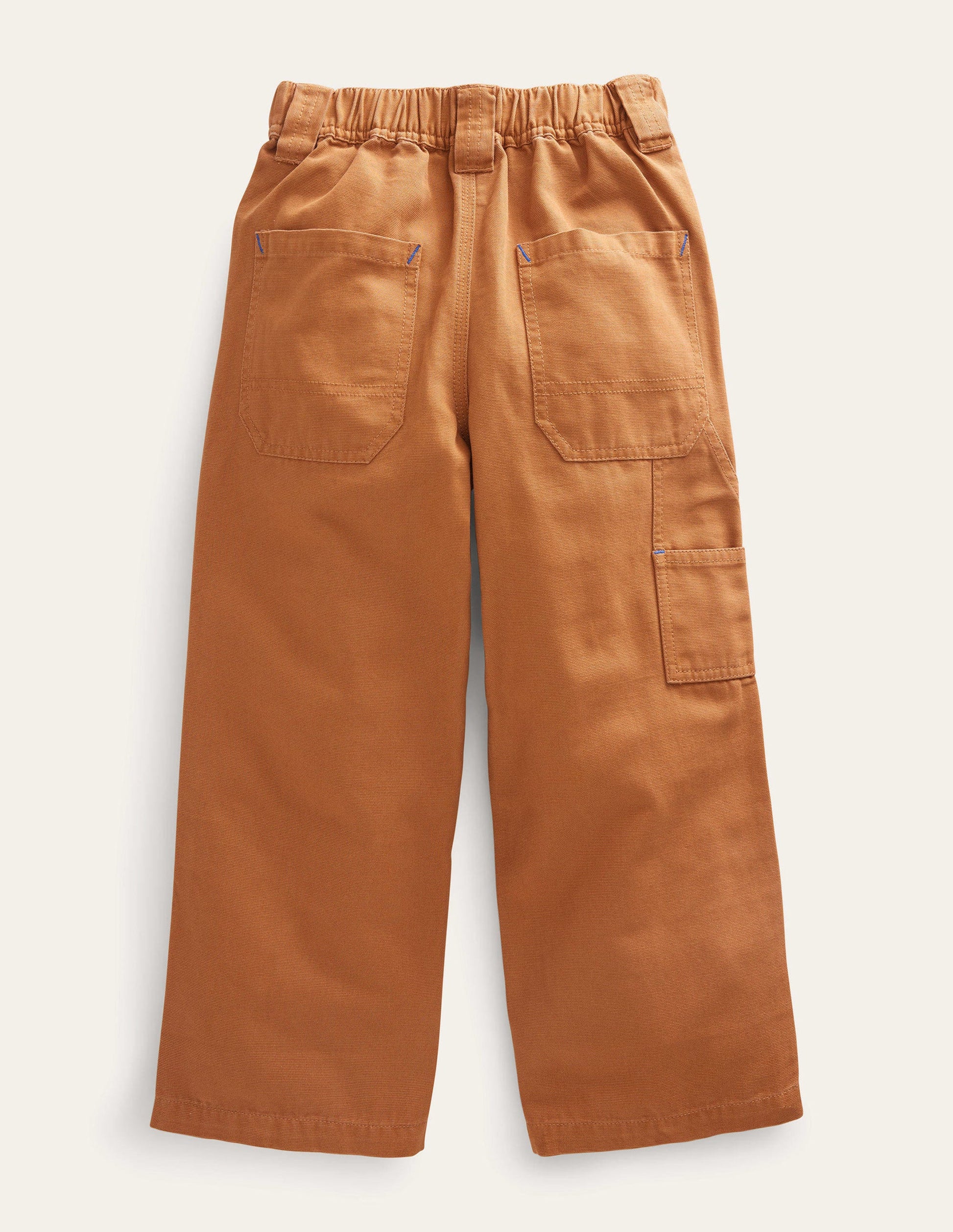Canvas Trousers-Butterscotch Brown-2