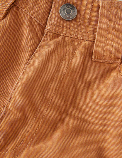 Canvas Trousers-Butterscotch Brown-3