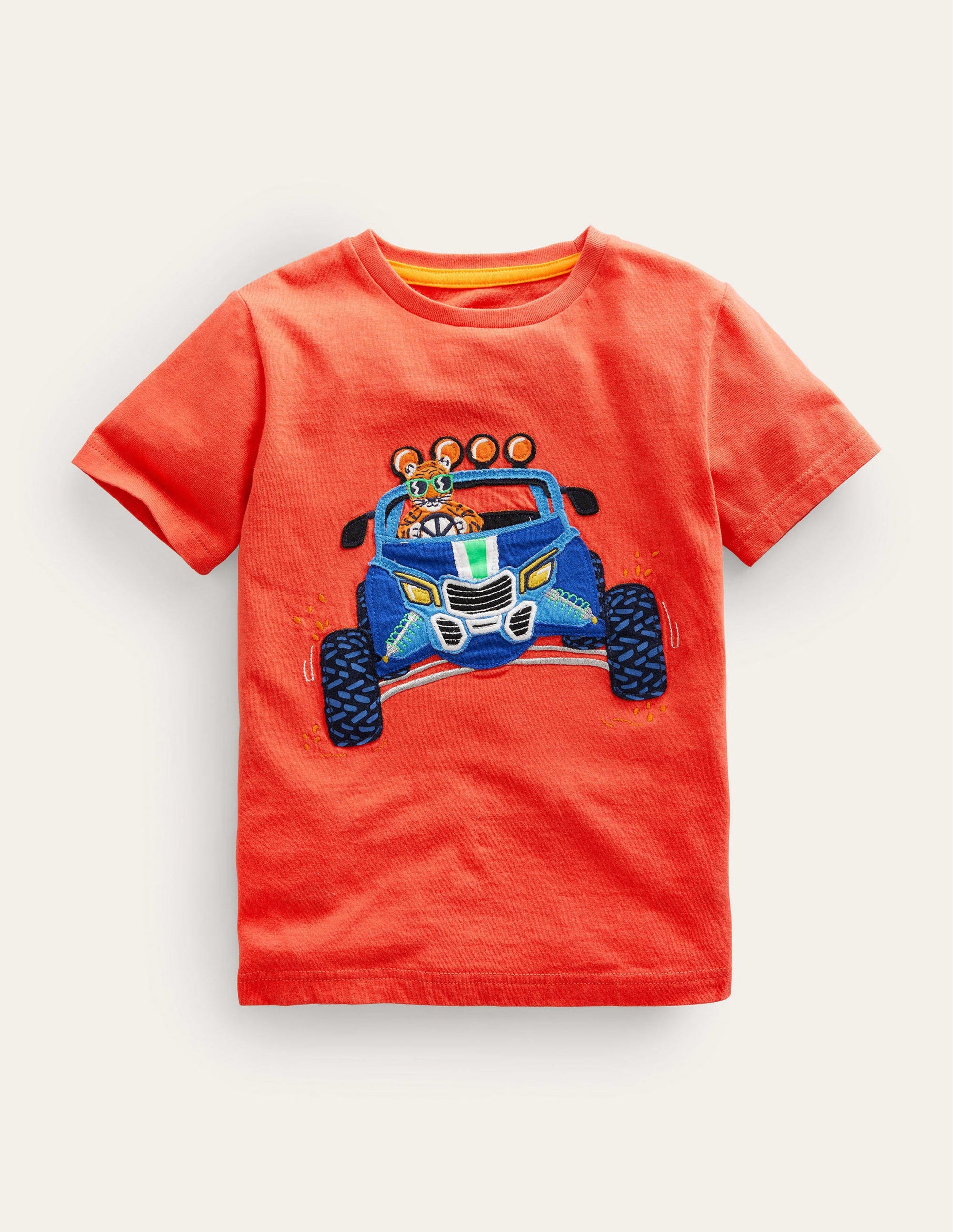 Front-and-Back T-shirt-Orange Beach Buggy-1