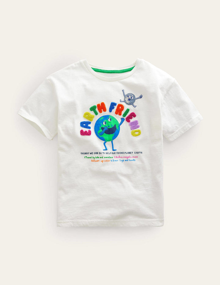 Earth T-shirt-Ivory Earth