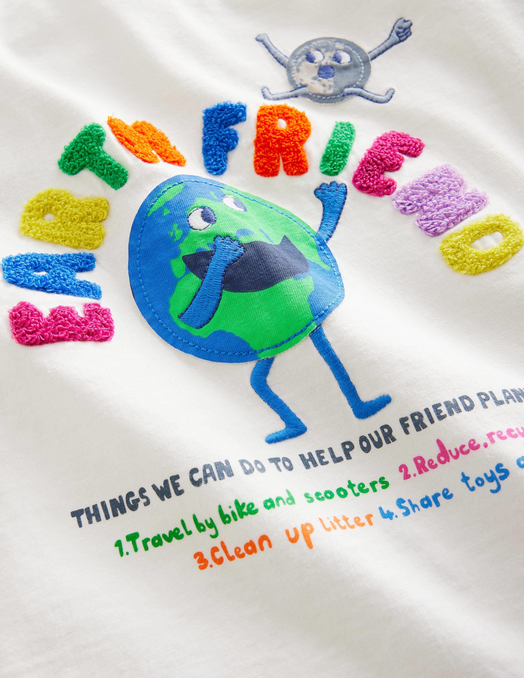 Earth T-shirt-Ivory Earth - Image 3