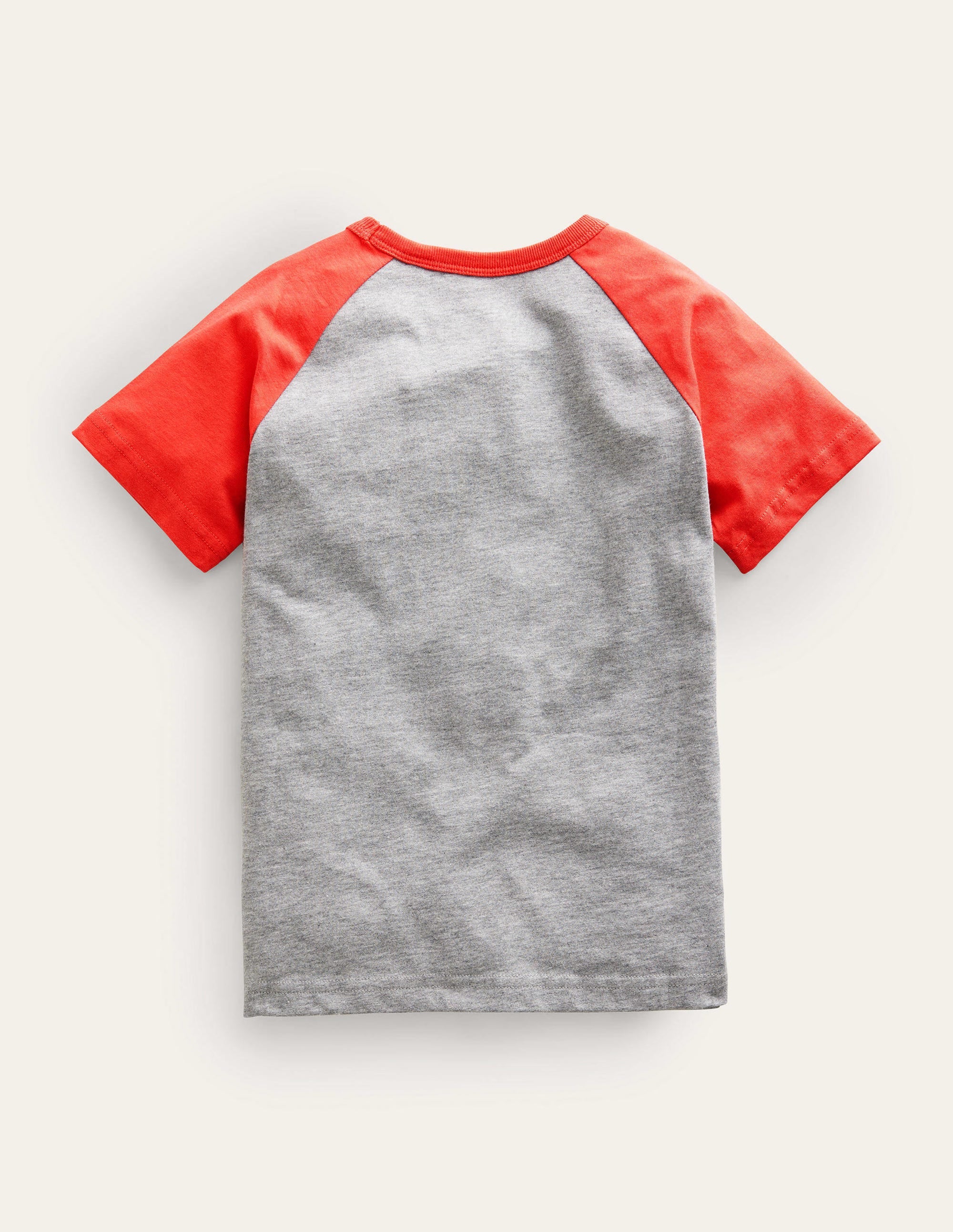 Grid Fact Raglan-Strawberry Tart Red Wheels - Image 2