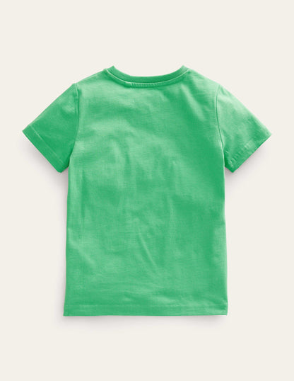 Animal Education T-shirt-Aloe Green Animal Alphabet-6