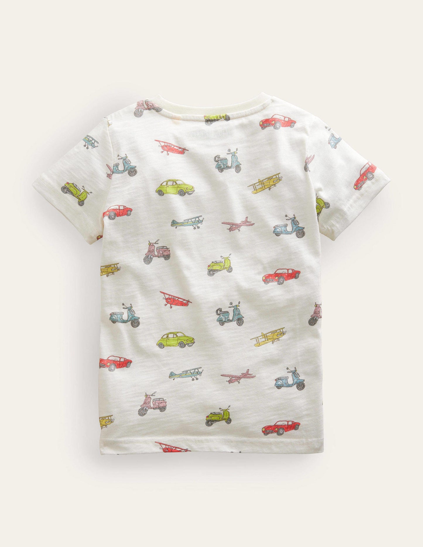All-over Printed T-Shirt-Multi Cars