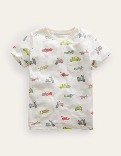 All-over Printed T-Shirt-Multi Cars-2