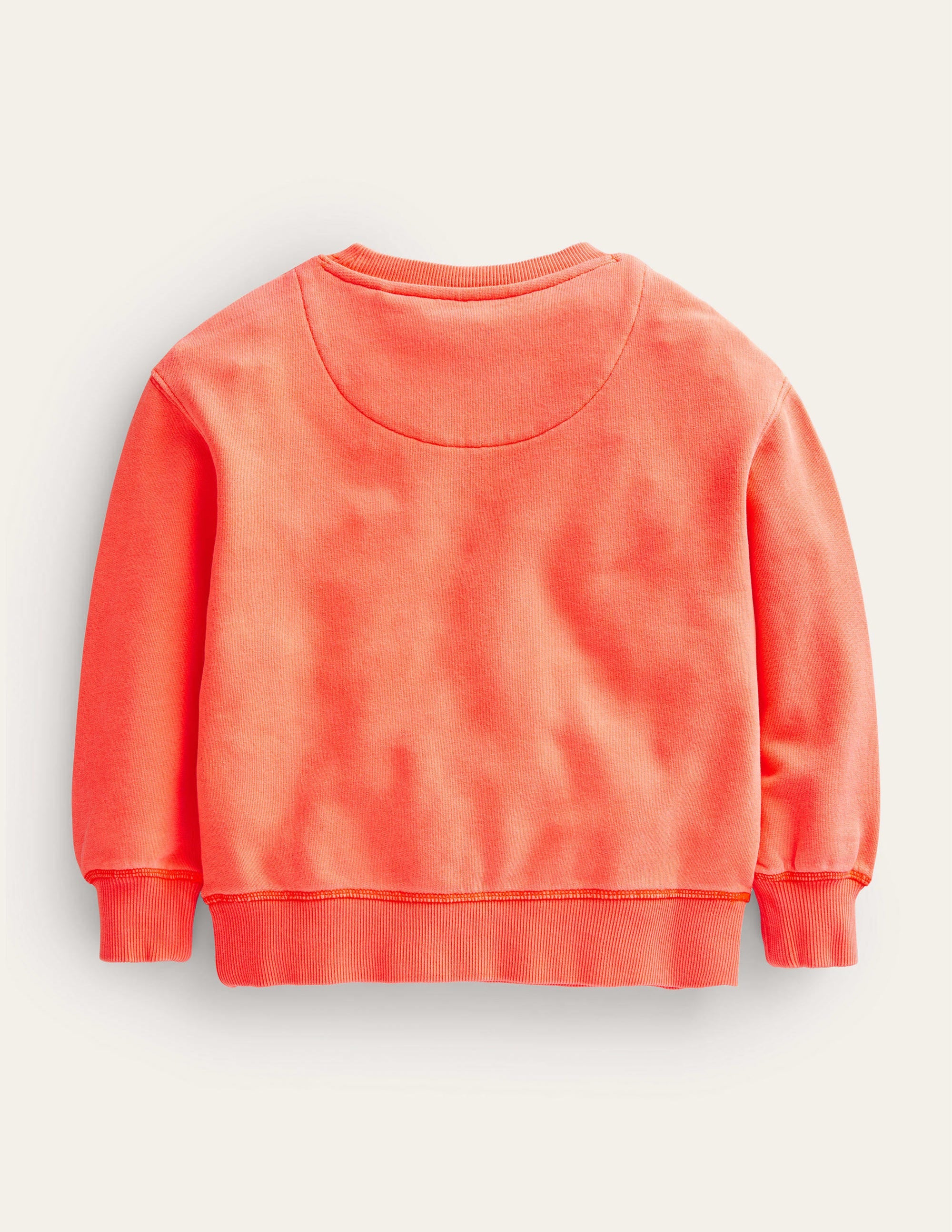 Supersoft Sweatshirt-Neon Orange - Image 2