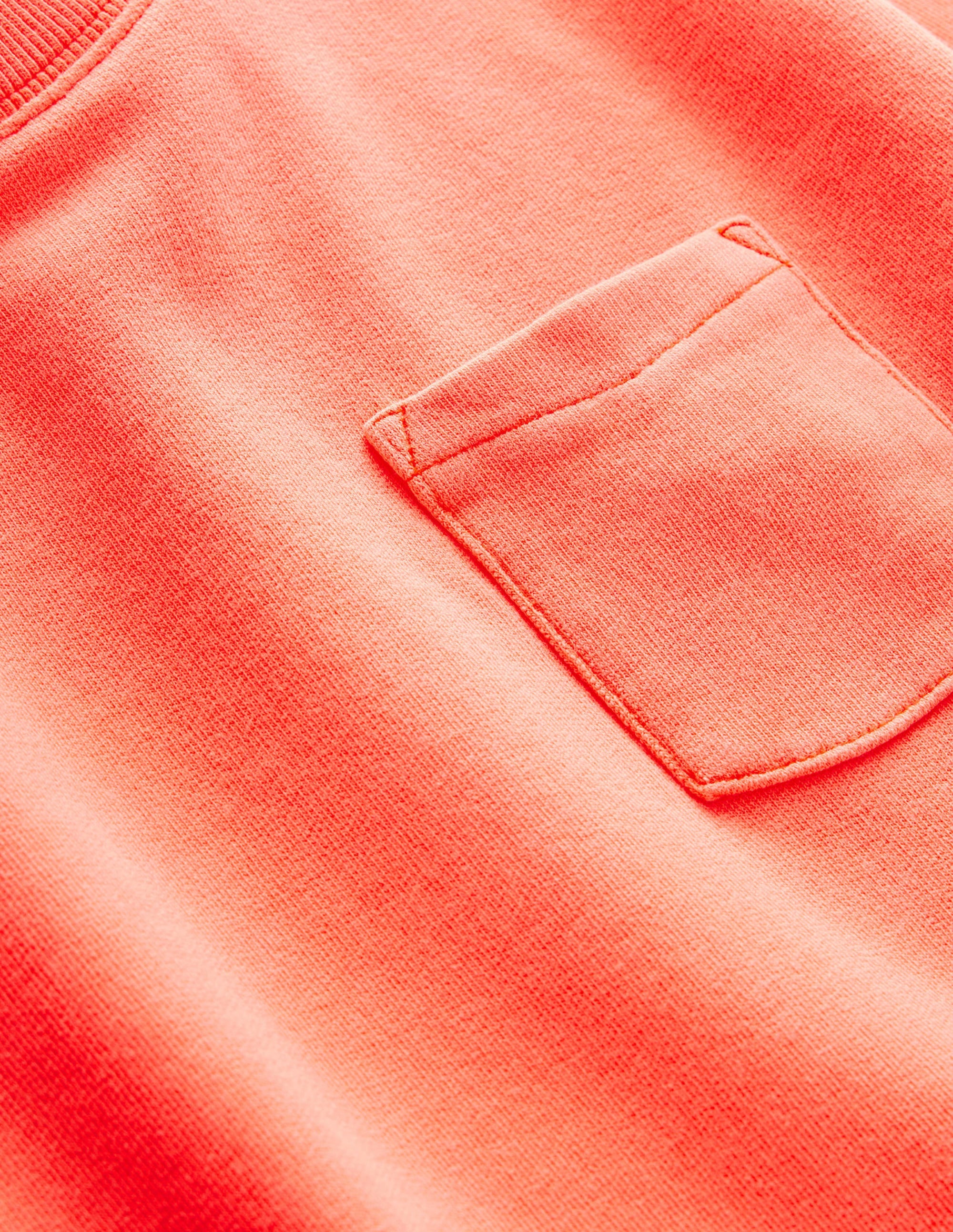 Supersoft Sweatshirt-Neon Orange - Image 3