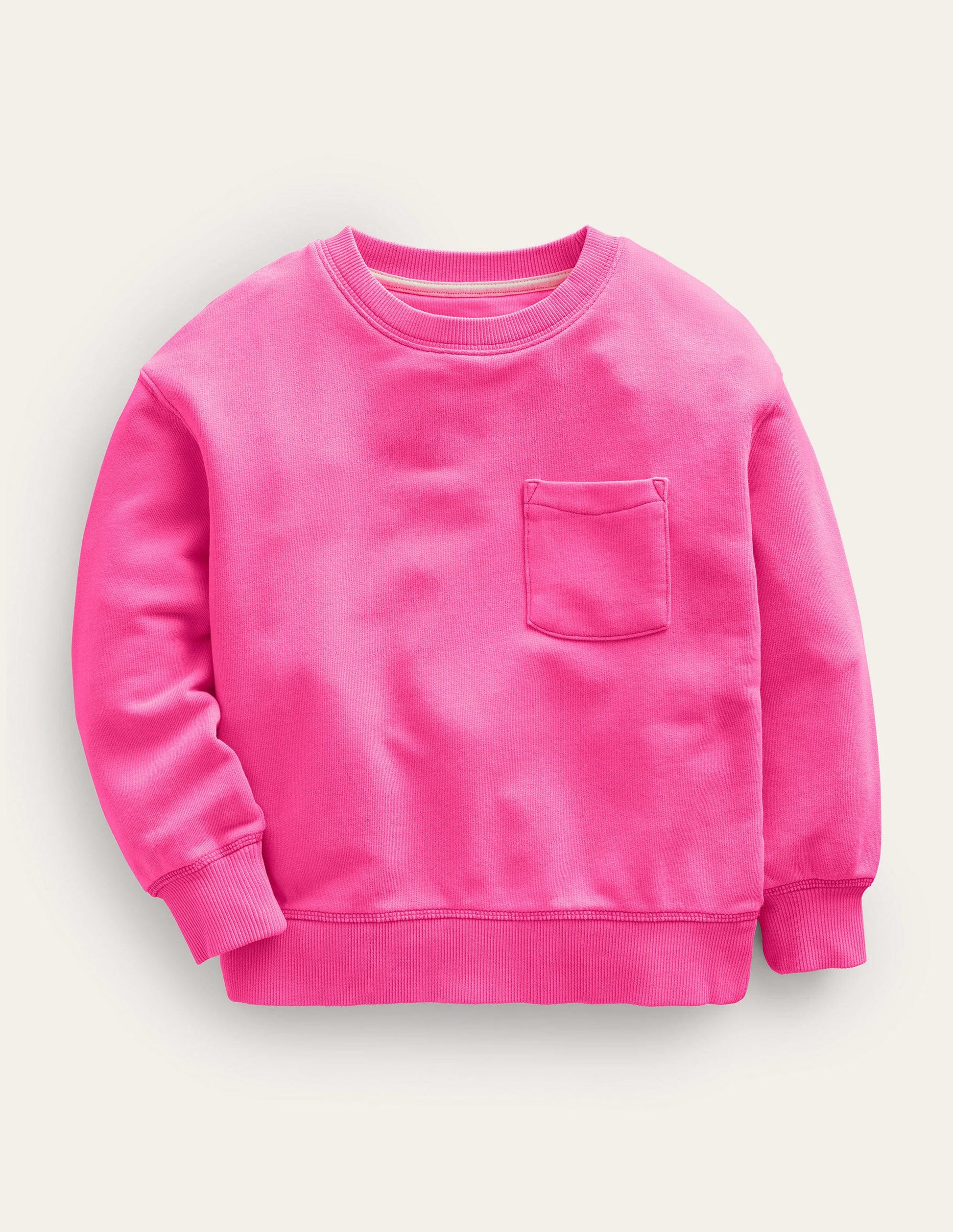 Supersoft Sweatshirt-Neon Pink-1