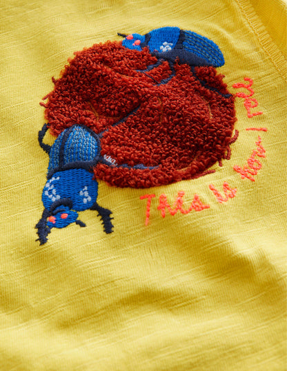 Boucle Print Logo T-Shirt-Gooseberry-3