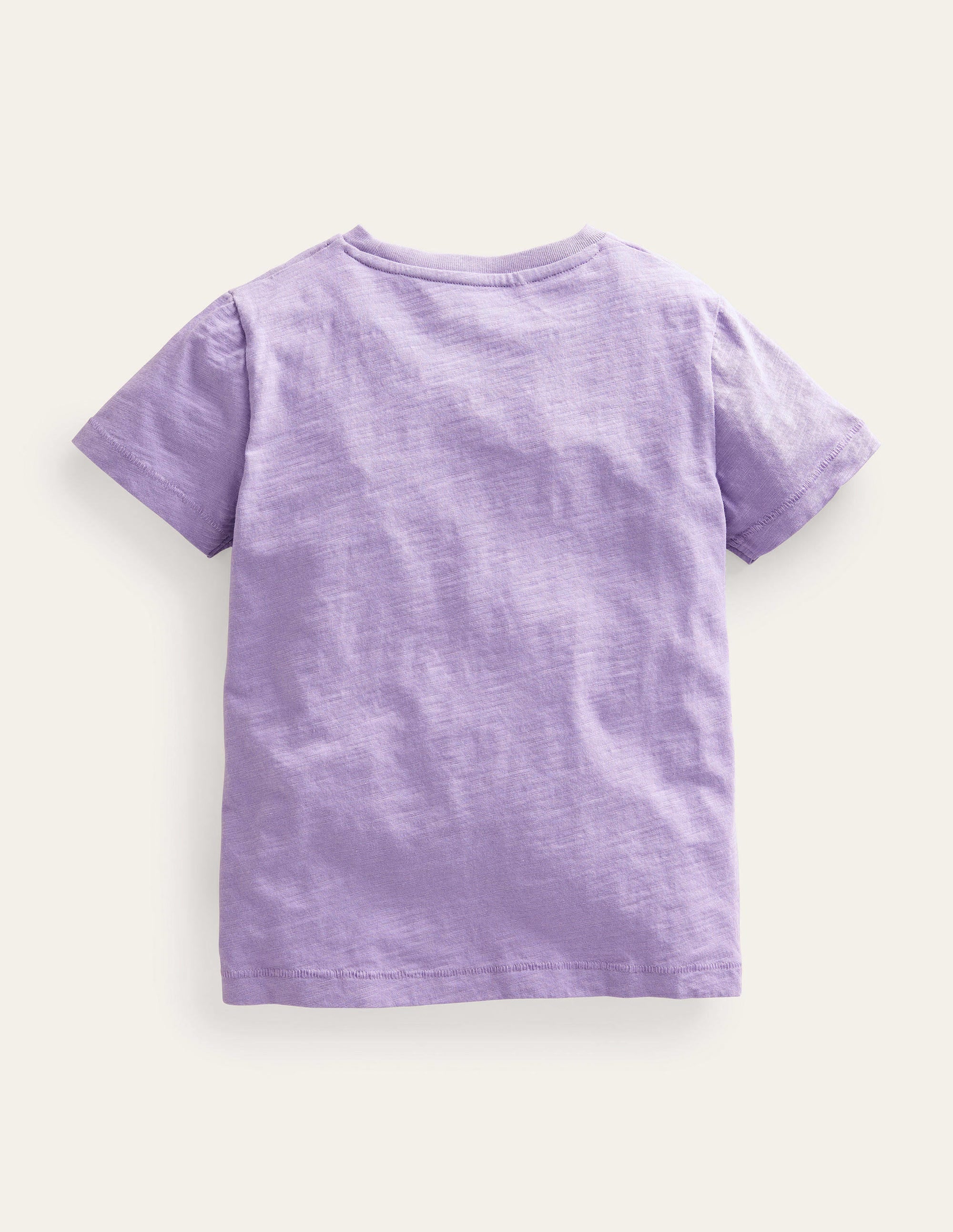 Washed Slub T-shirt-Misty Lavender - Image 2