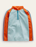 Half Zip Rash Vest-Tourmaline