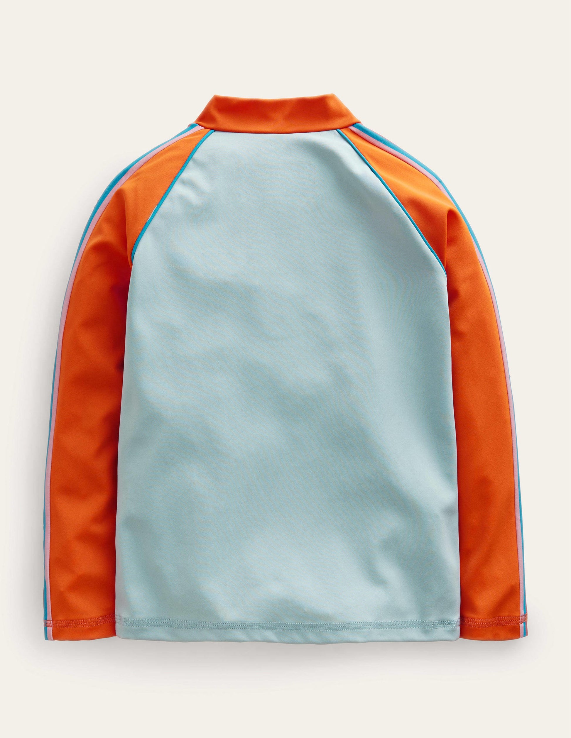 Half Zip Rash Vest-Tourmaline-2