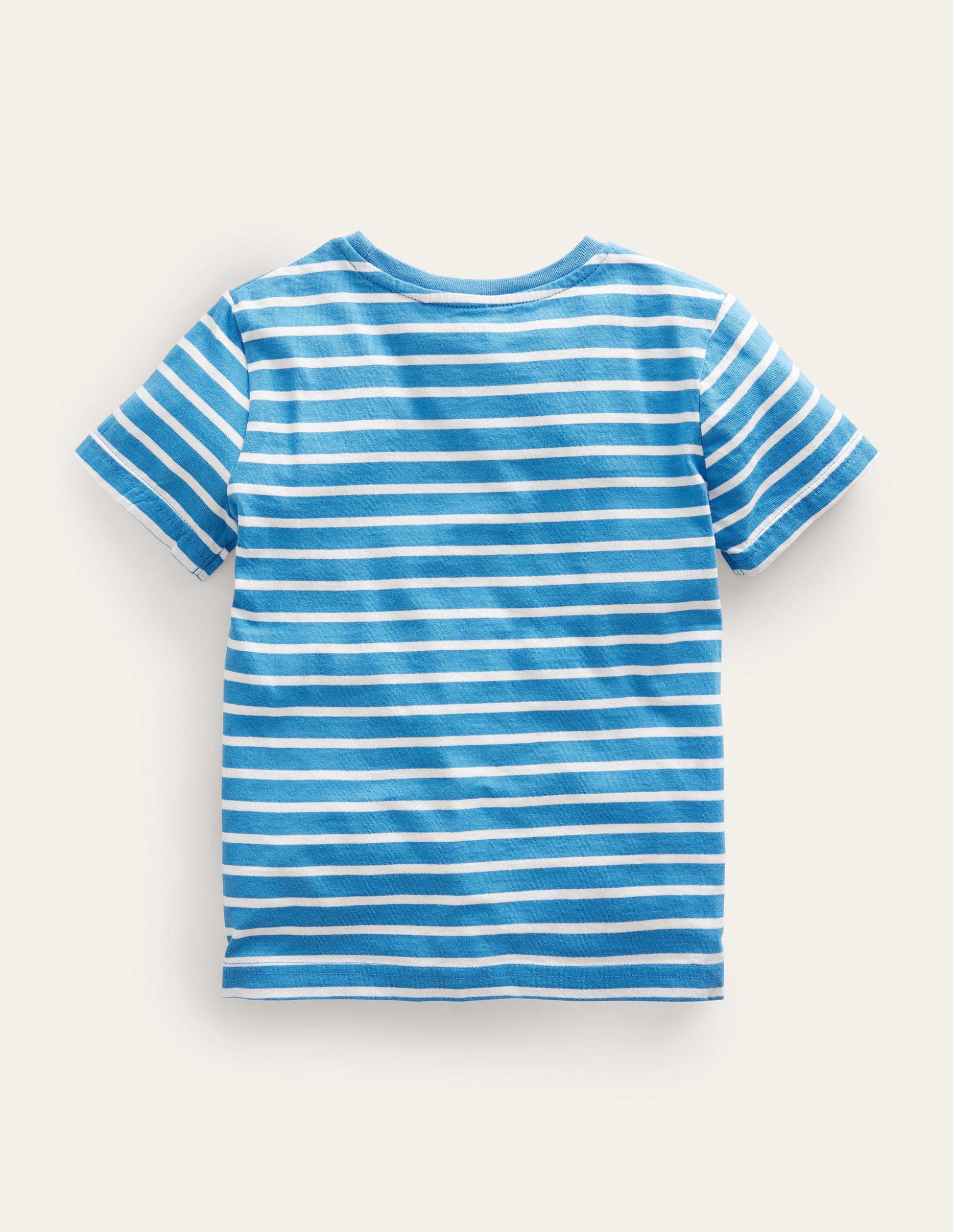 Lift-the-flap Truck T-Shirt-Elizabethan Blue/ Ivory Truck-2