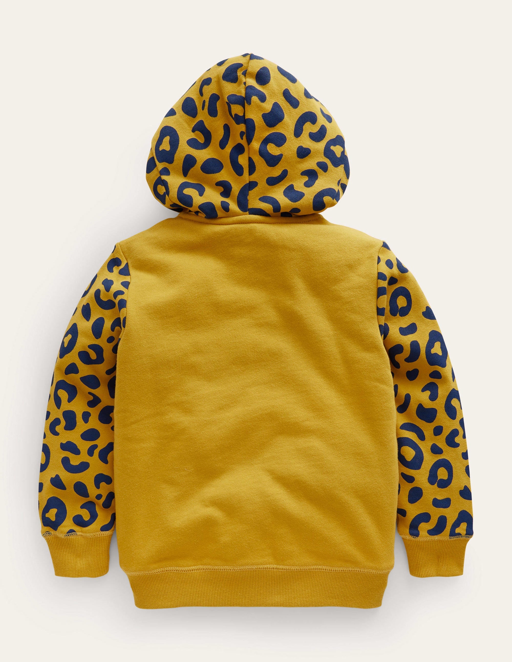 Novelty Hoodie-Dijon Yellow Leopard - Image 2
