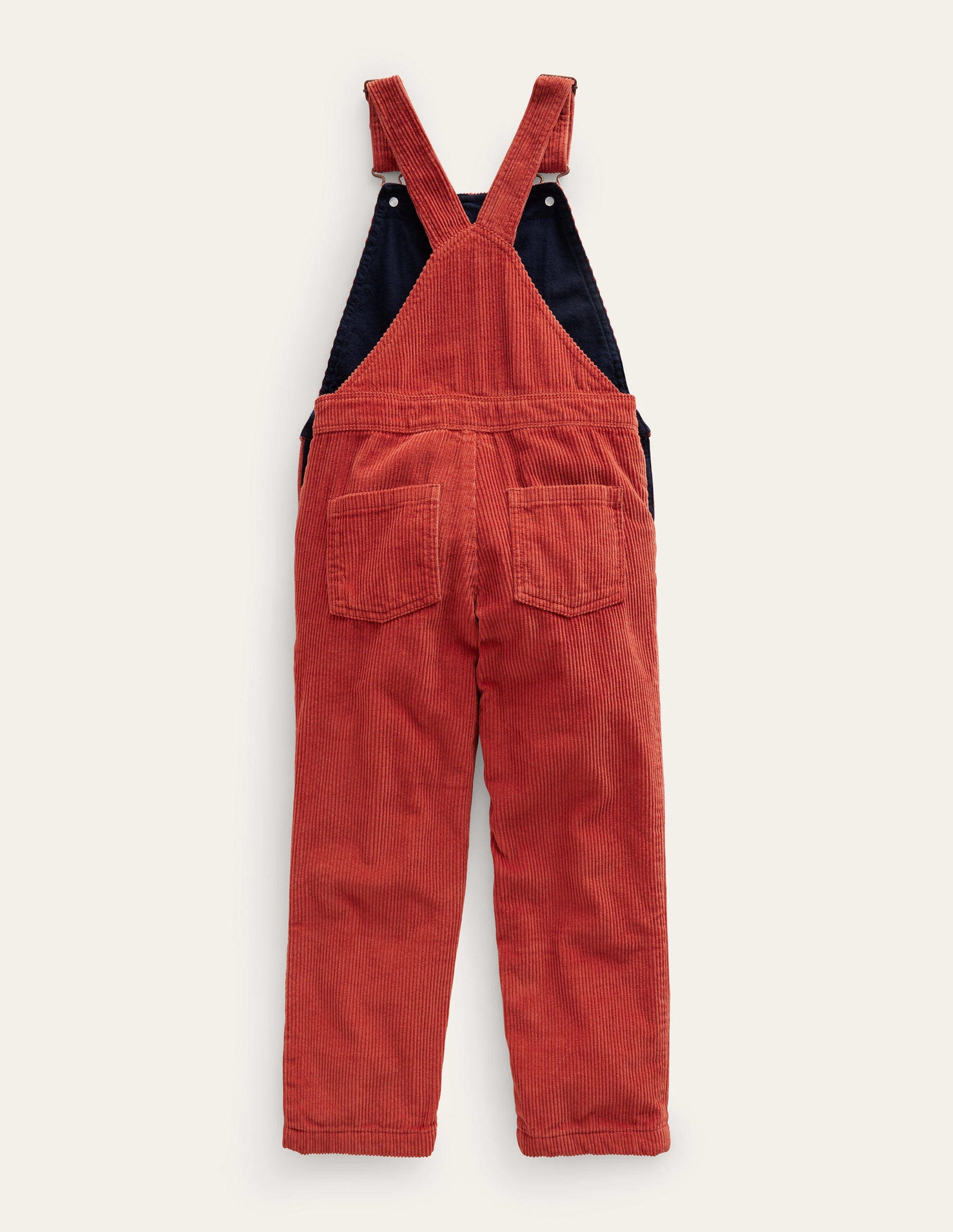 Cord Utility Dungarees-Roasted Chestnut-2