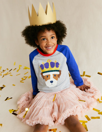 Coronation T-shirt-Bluing/Grey Marl-5