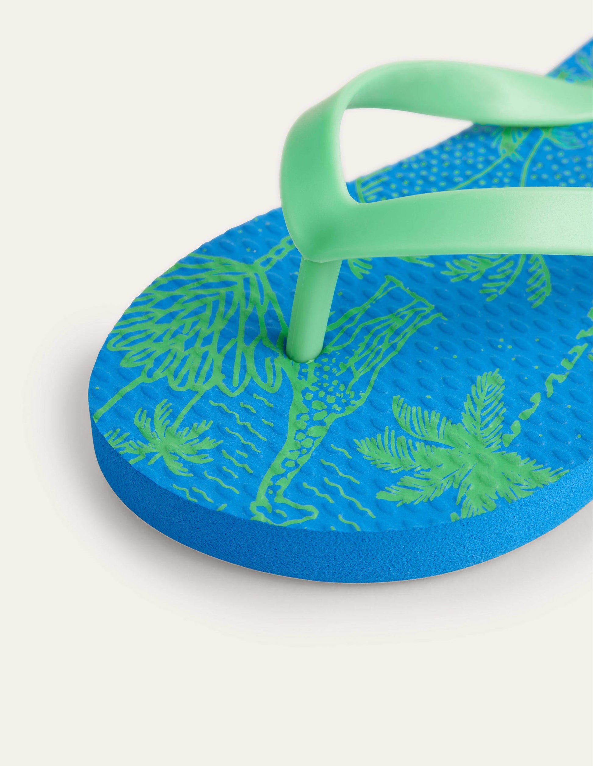 Flip Flops (Boys)-Palm Print-3