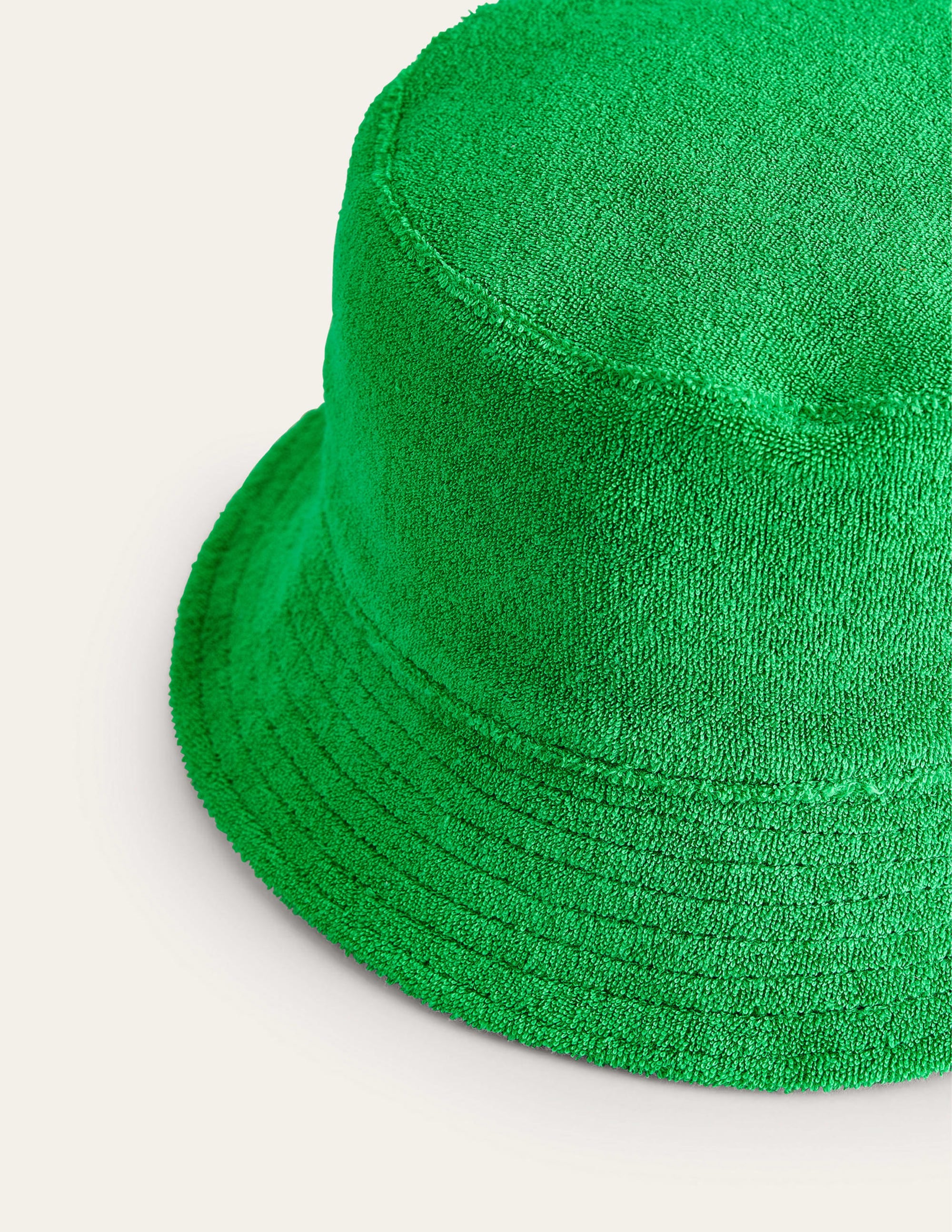 Towelling Hat-Navy Stripe - Image 2