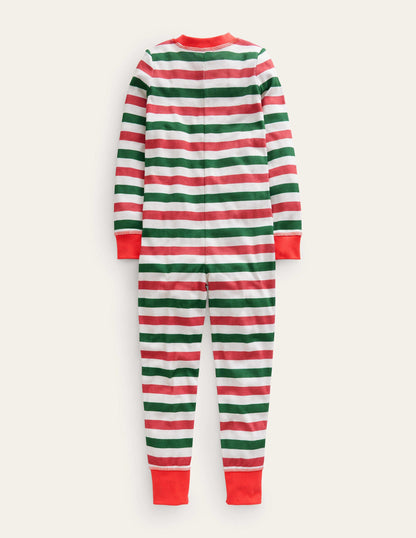 Snug All-In-One Pyjamas-Multi Stripe-3