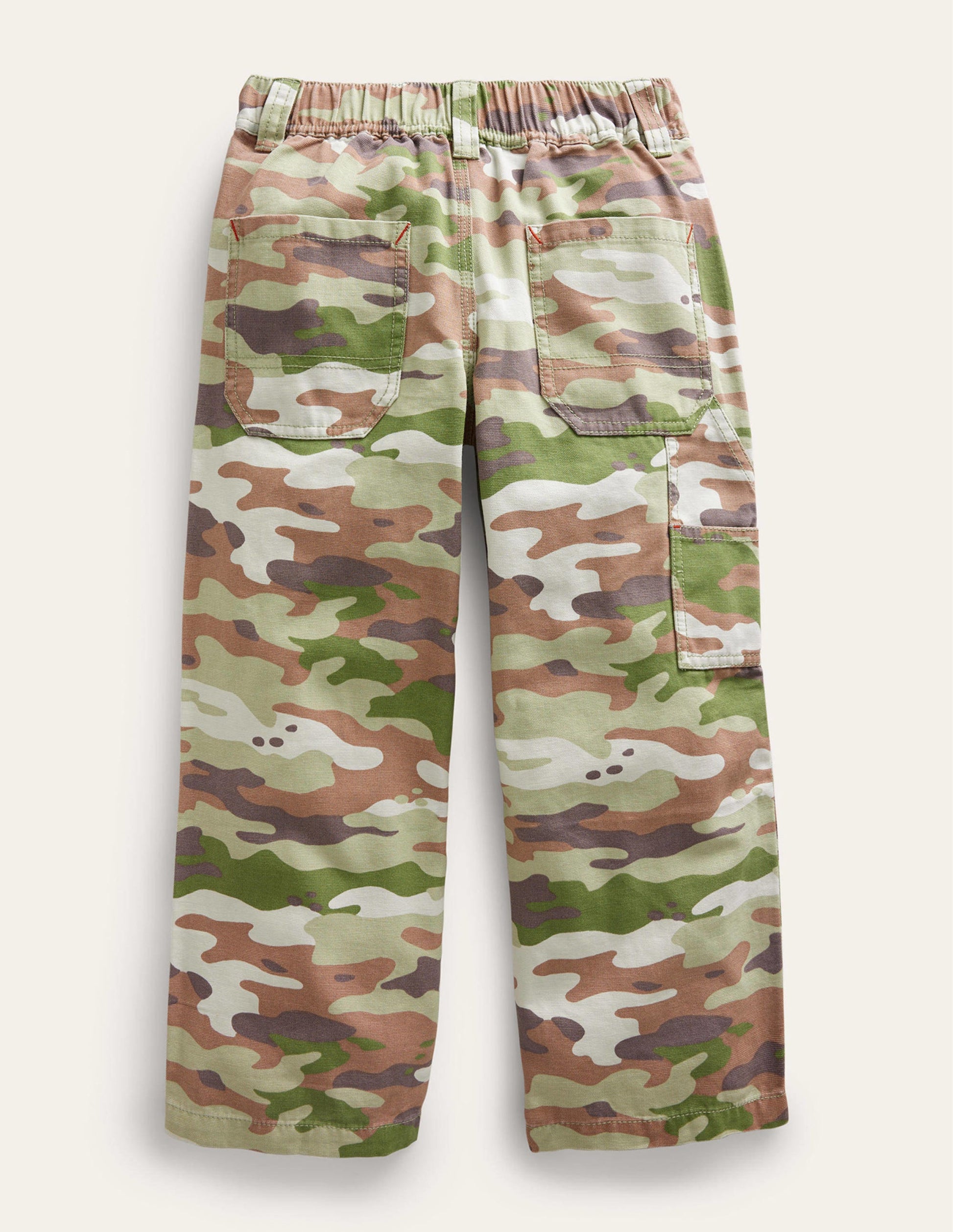 Canvas Trousers-Green Camo-2