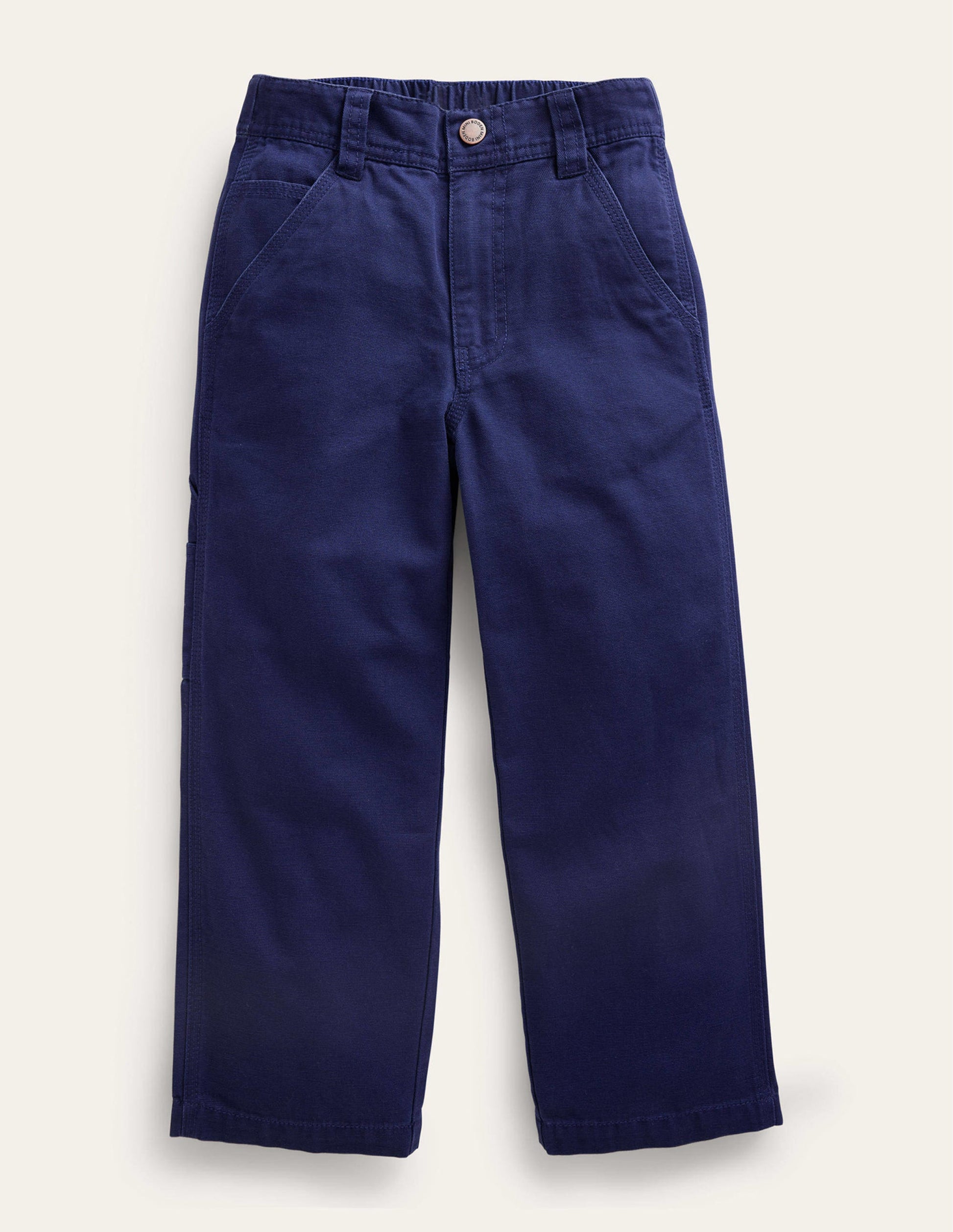 Canvas Trousers-College Navy-1