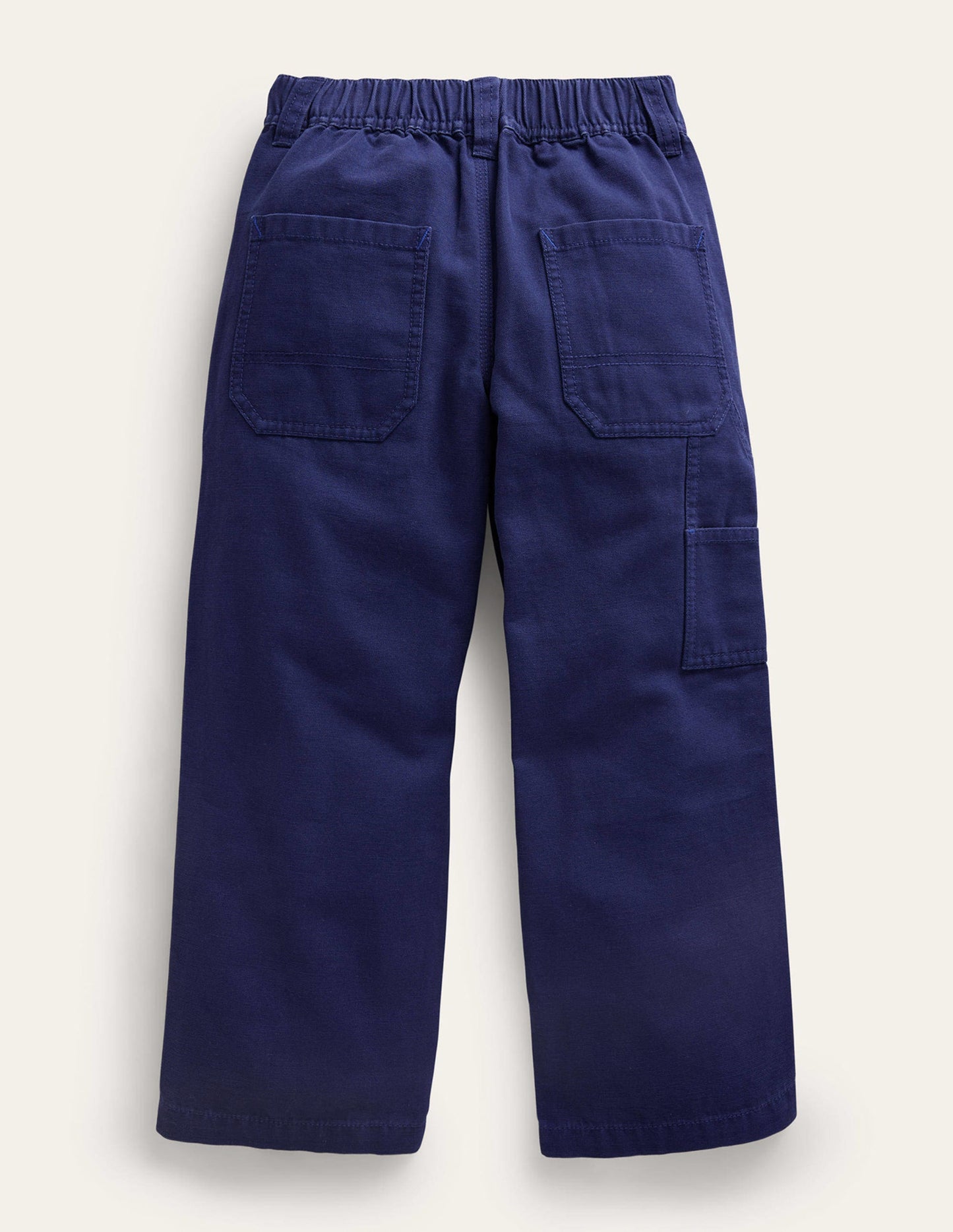 Canvas Trousers-College Navy