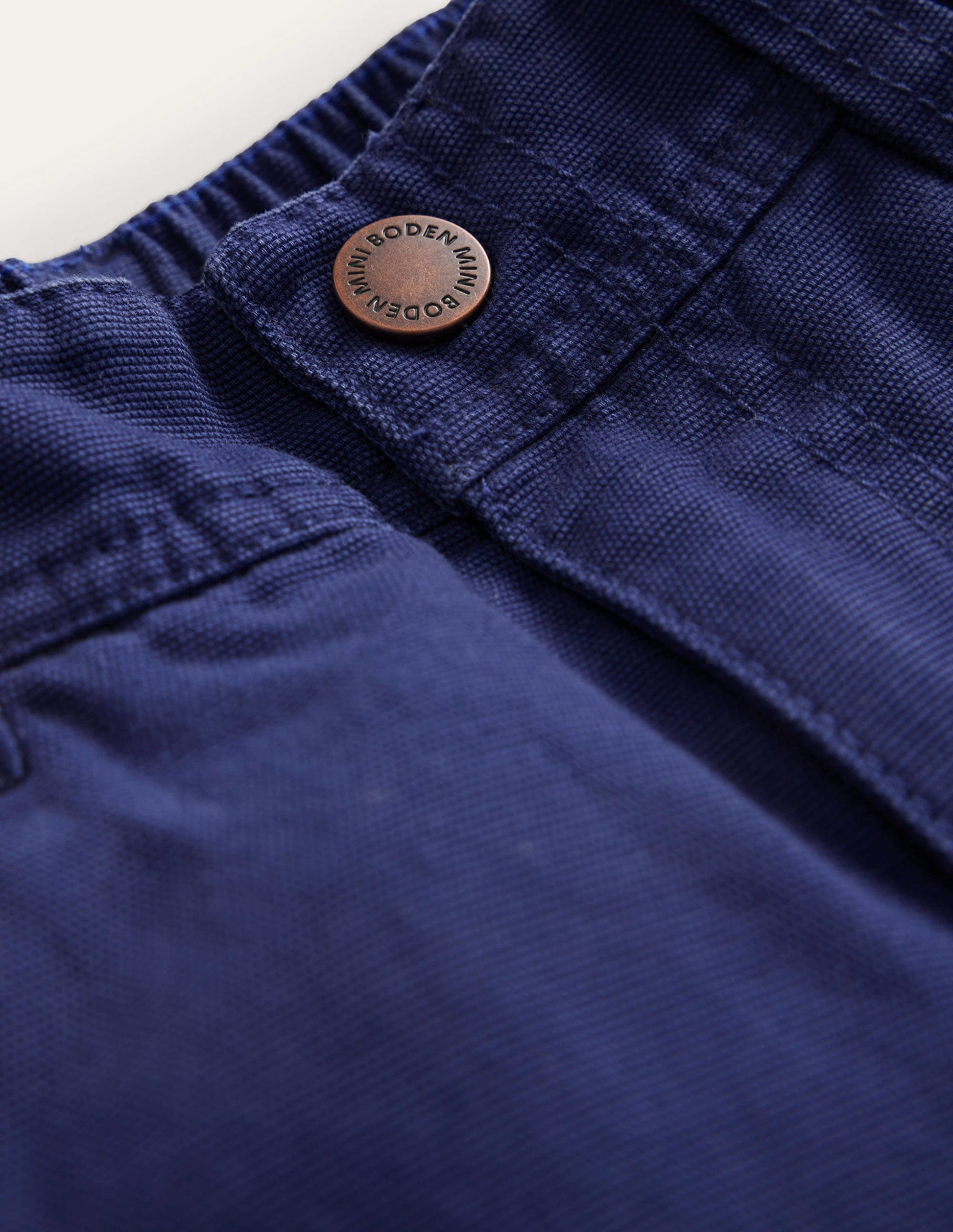 Canvas Trousers-College Navy-3