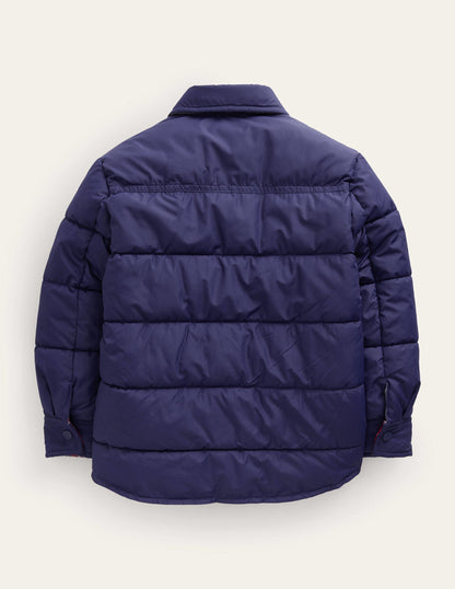 Reversible Quilted Shacket-College Navy-4