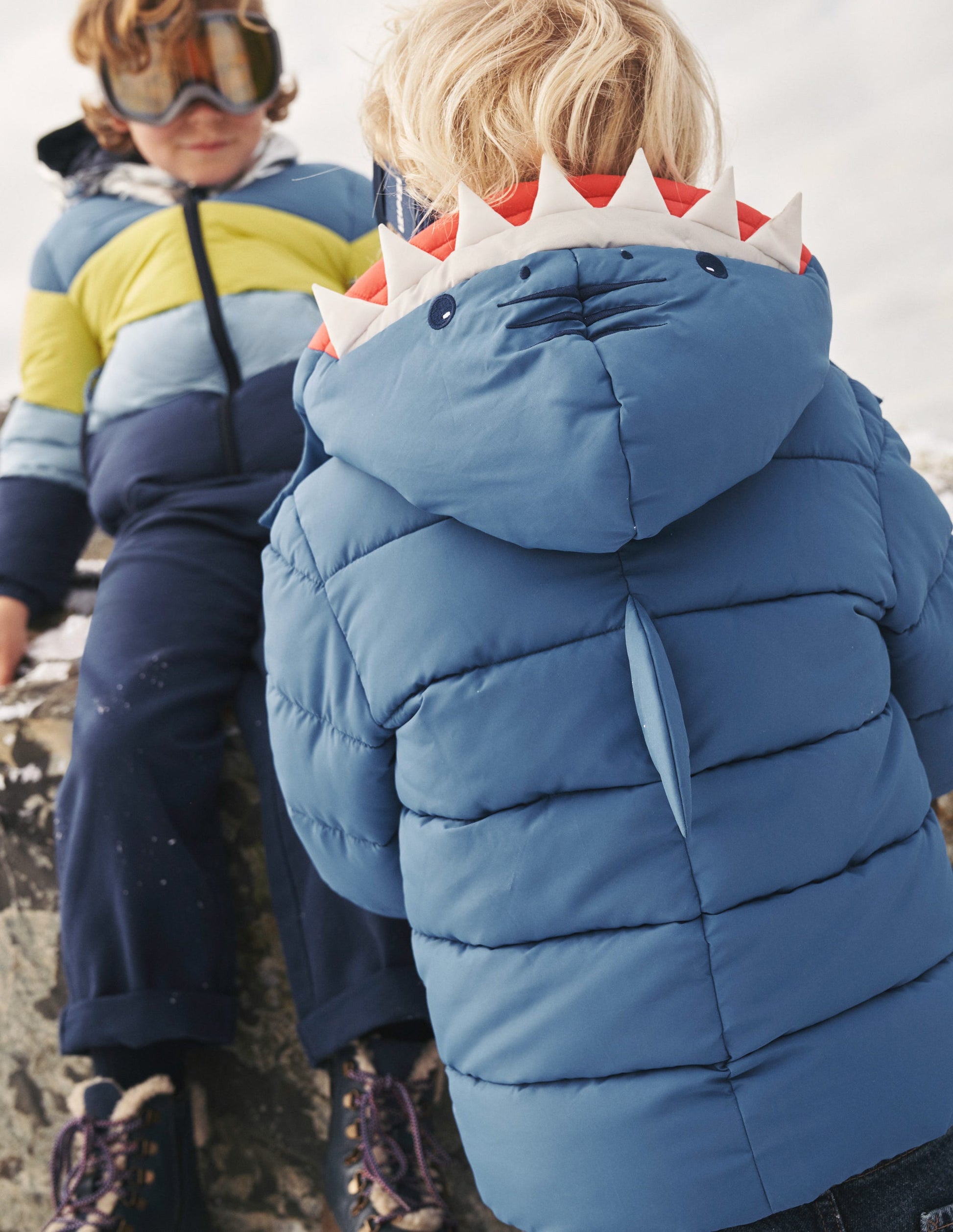 Fun Padded Jacket-Shark-6
