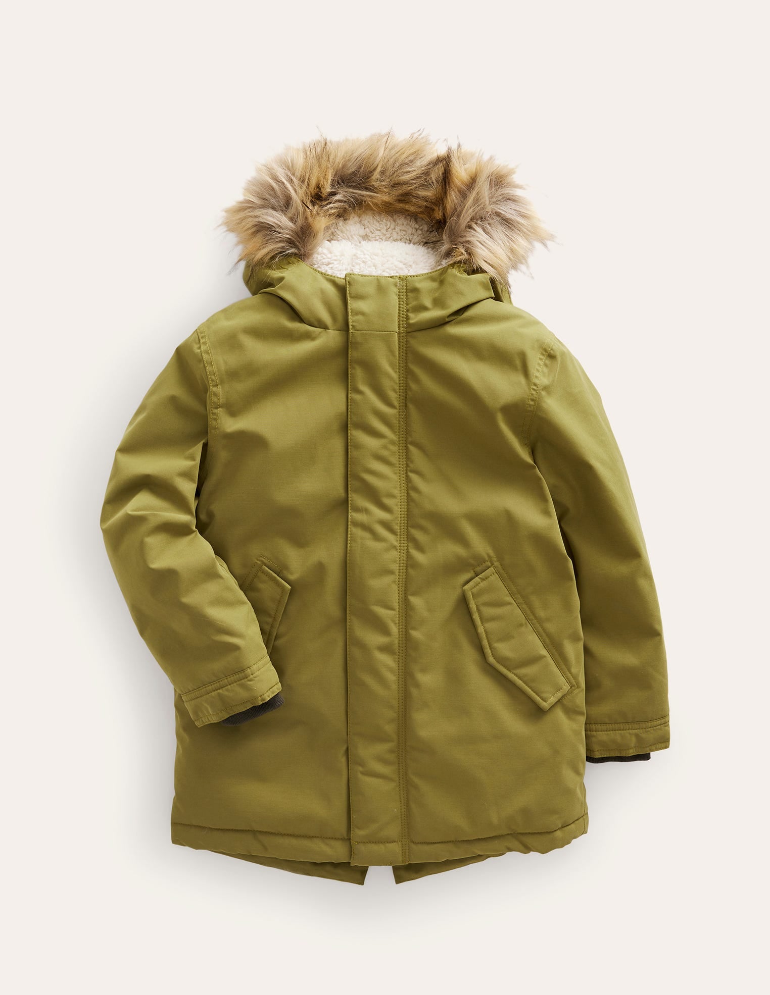 Authentic Waterproof Parka-Green Olive-1