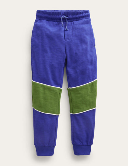 Slim Sporty Joggers-Brilliant Blue-2