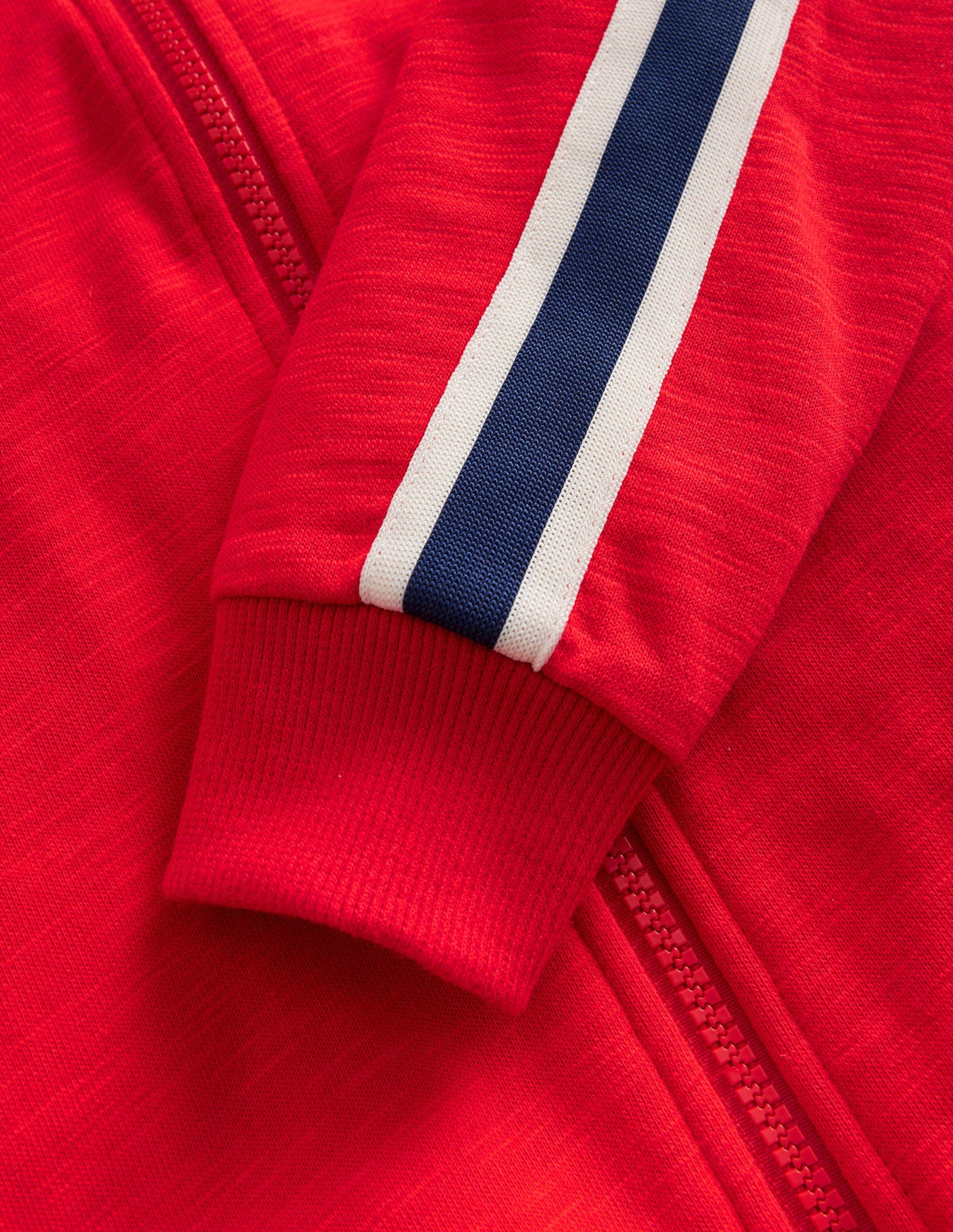 Track Jacket-Rockabilly Red-3