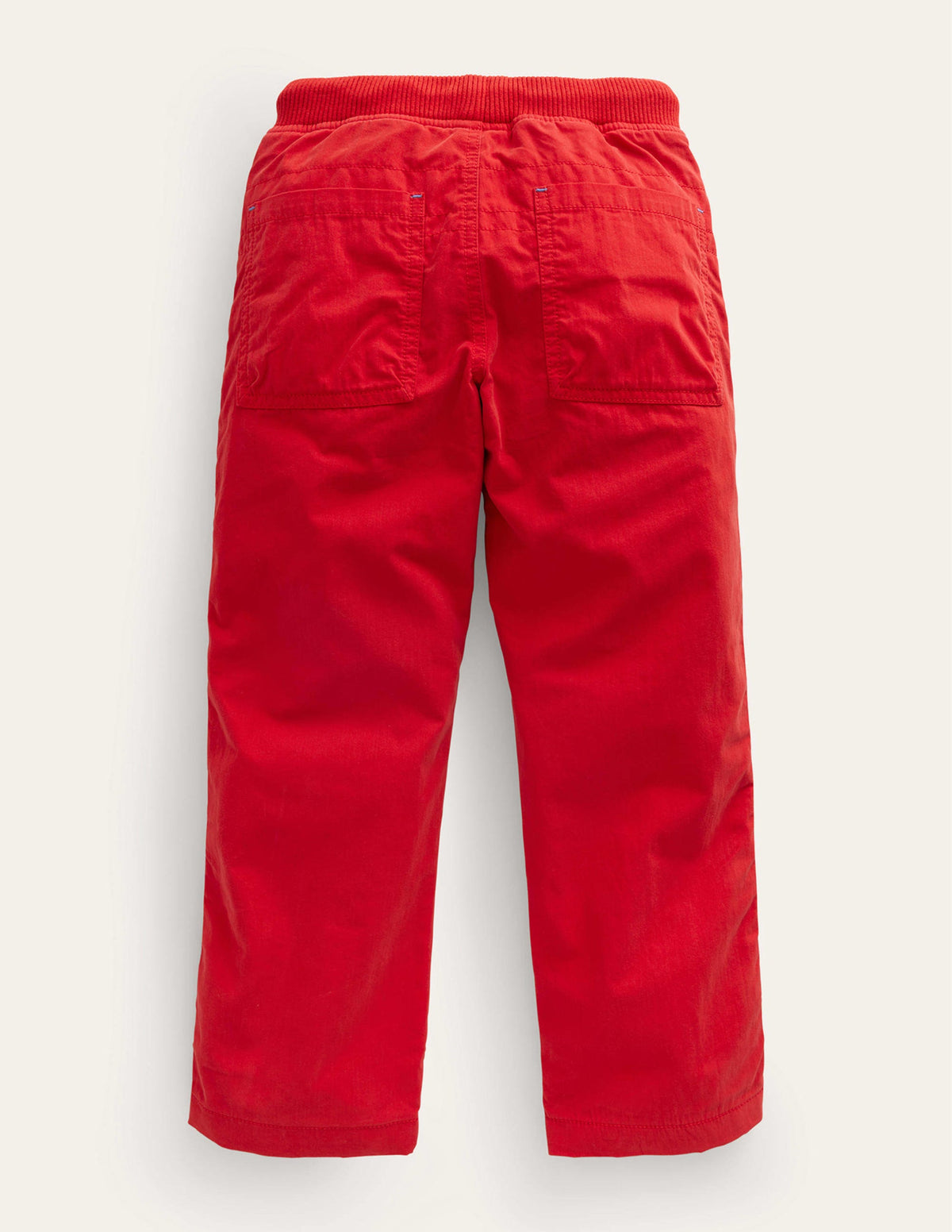 Cosy Lined Trousers-Rouge Red - Image 2