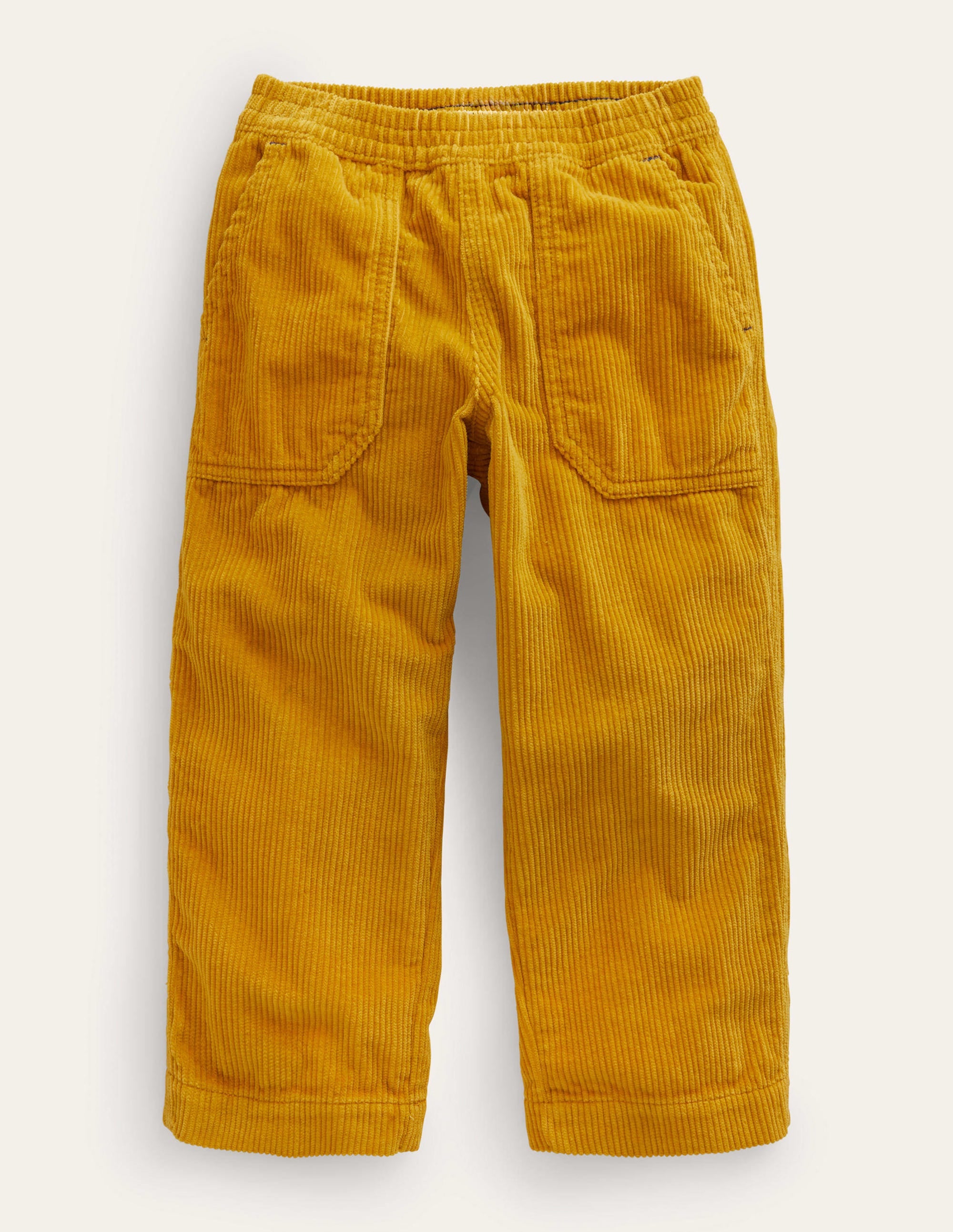 Chunky Pull-on Cord Trousers-Brioche - Image 1