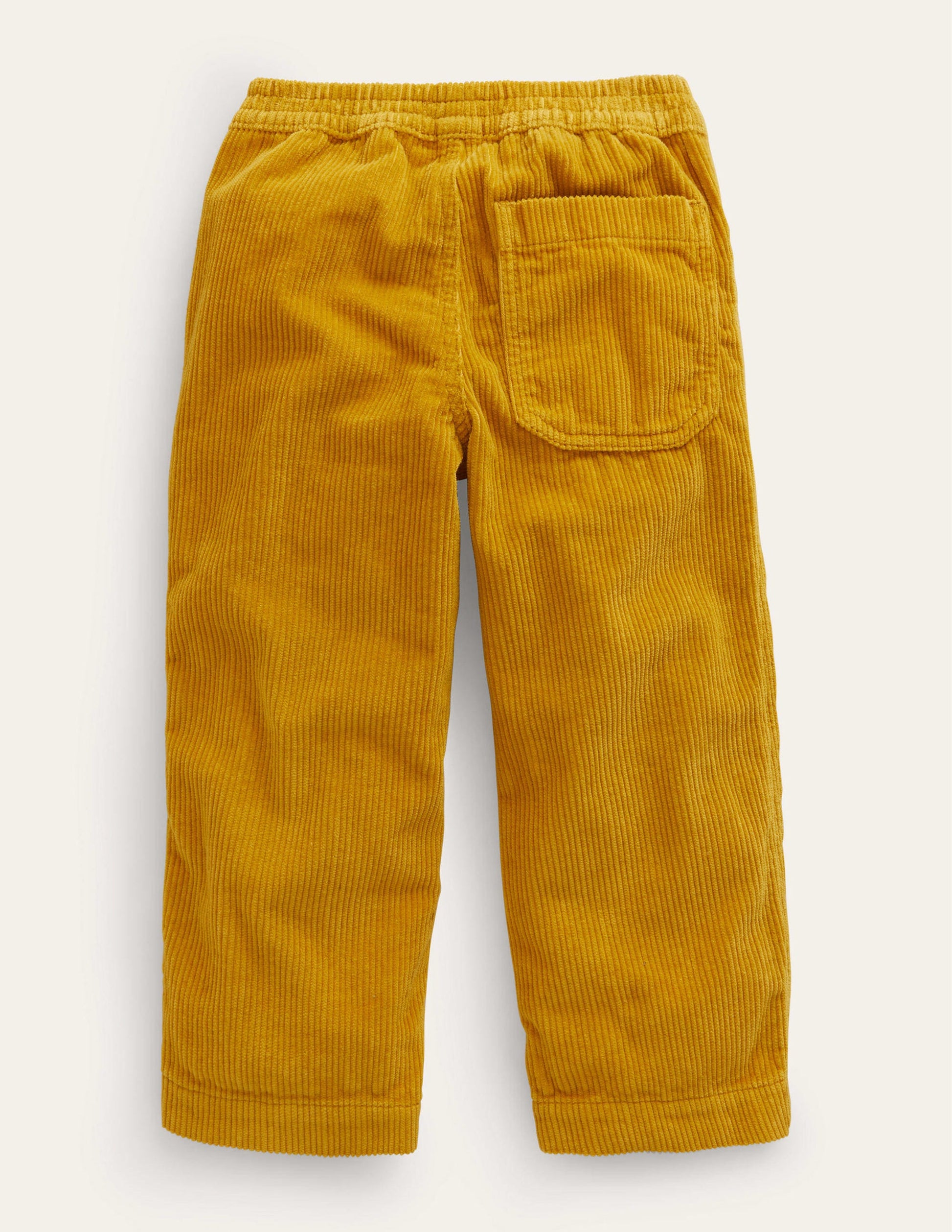 Chunky Pull-on Cord Trousers-Brioche-2