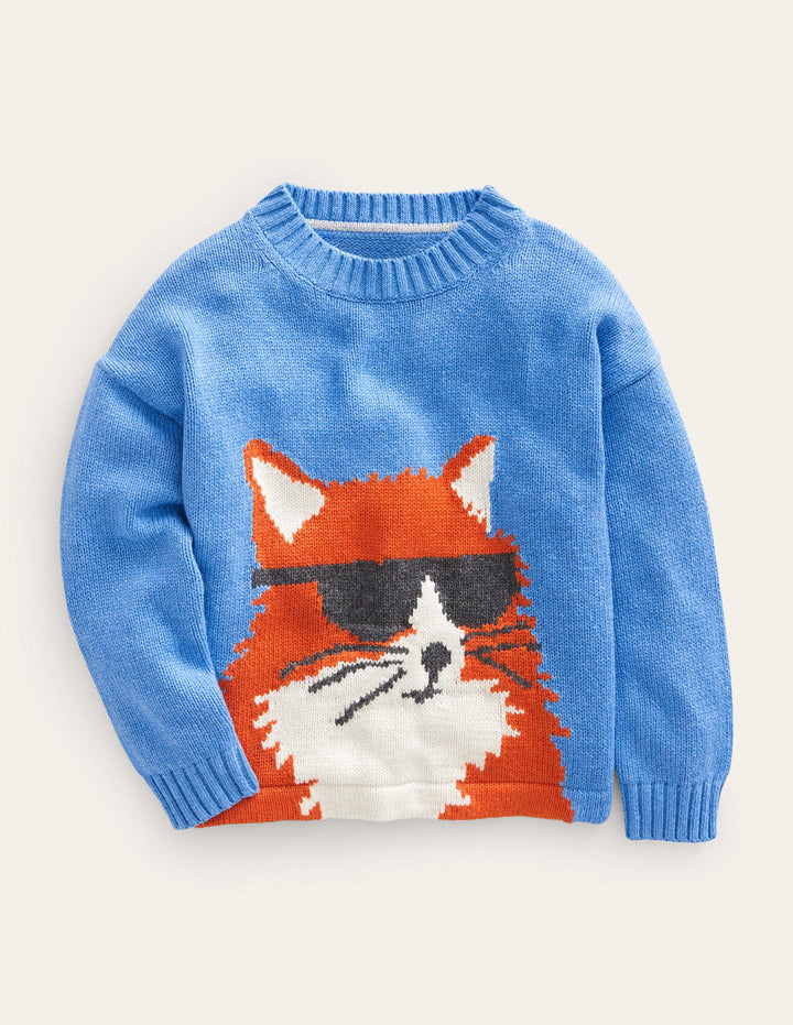 Dude Animal Jumper-Blue