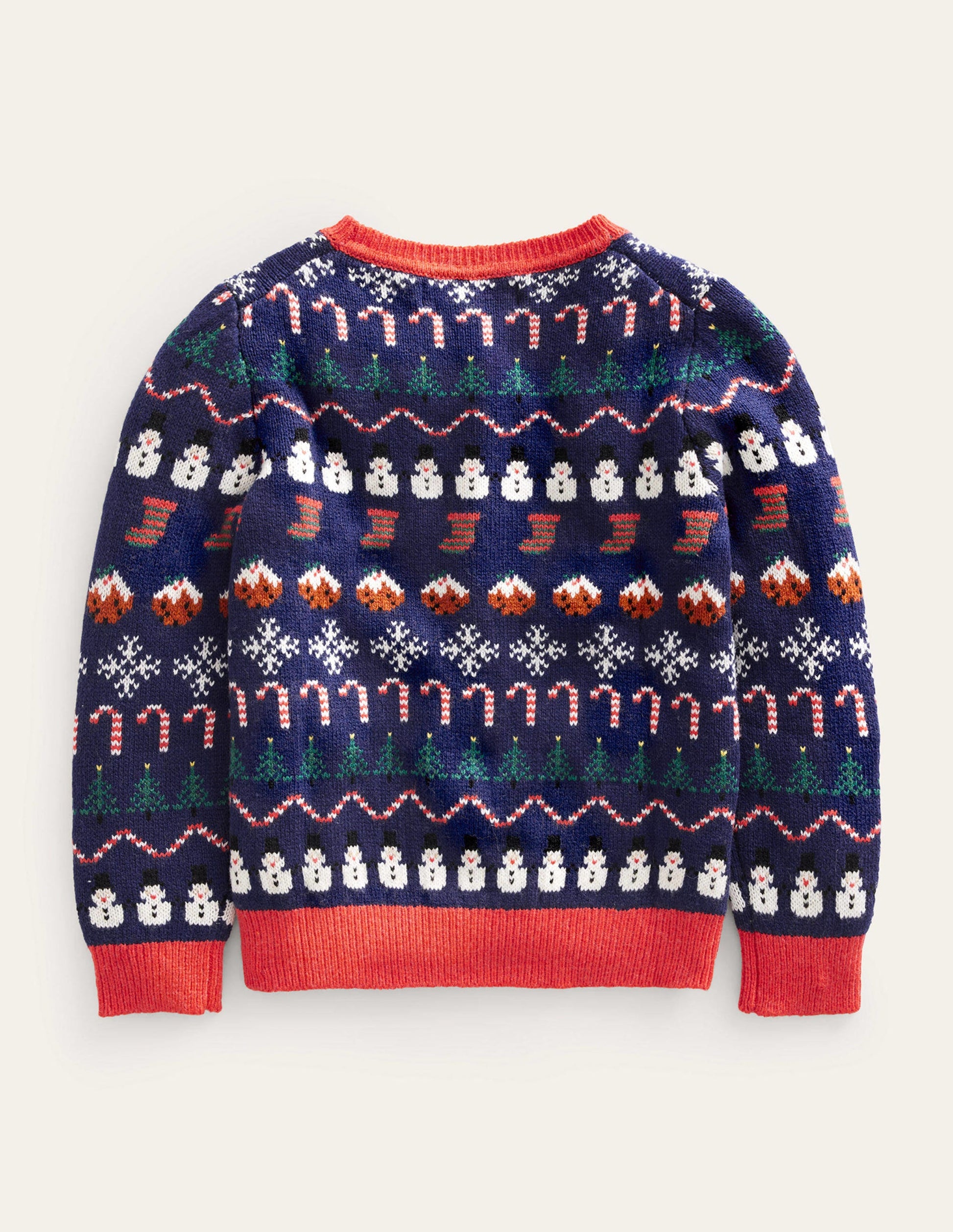 All Over Christmas Fair Isle-College Navy-3