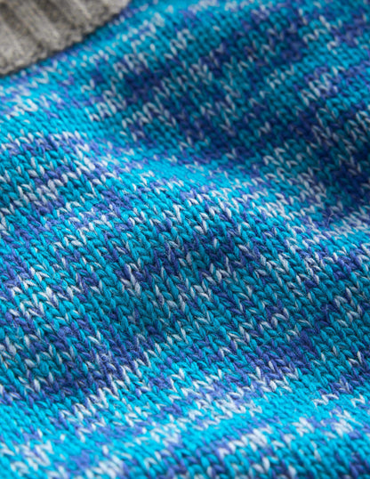 Twist Jumper-Turquoise Twist